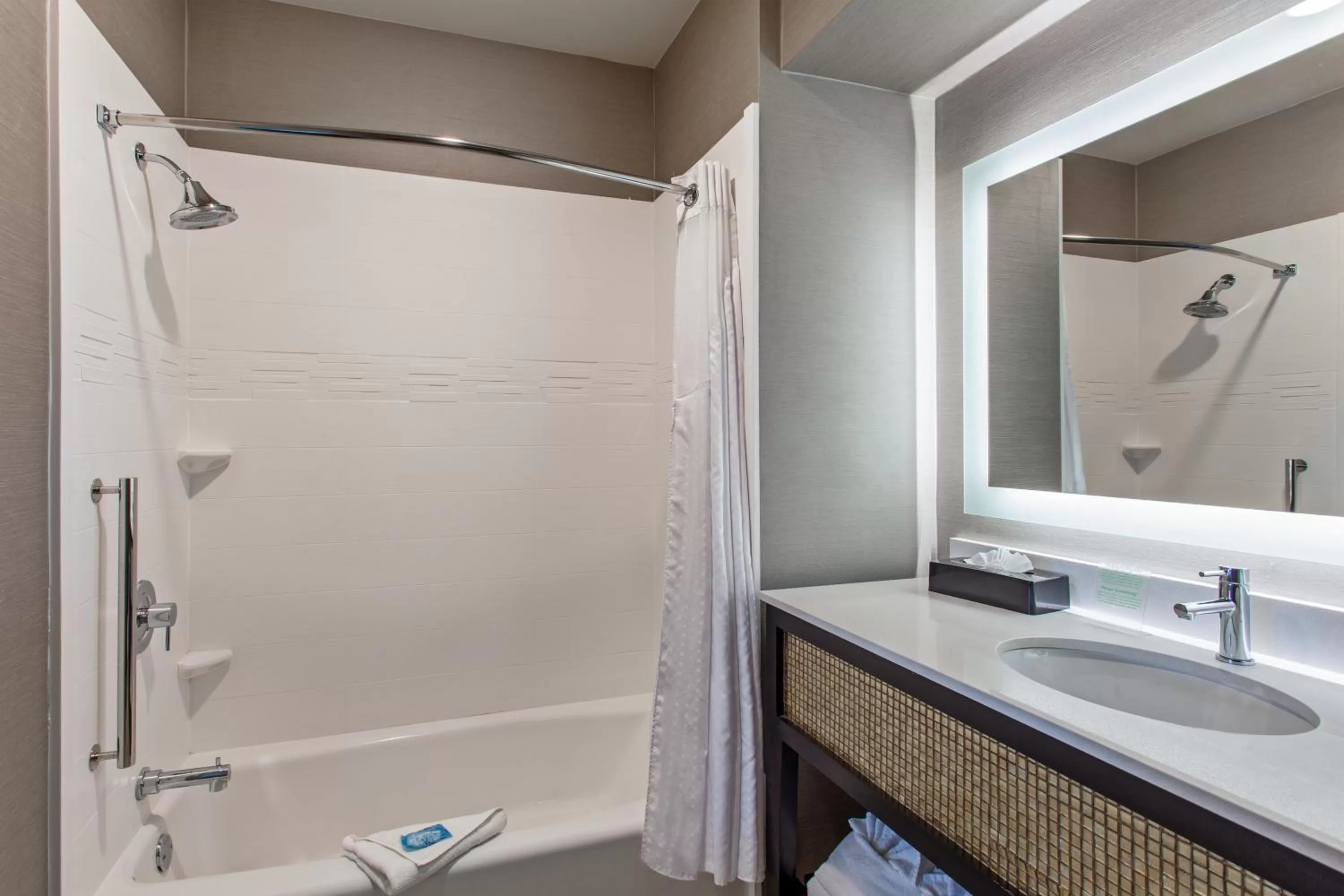 Bathroom in Holiday Inn Express & Suites Anaheim Resort Area by IHG