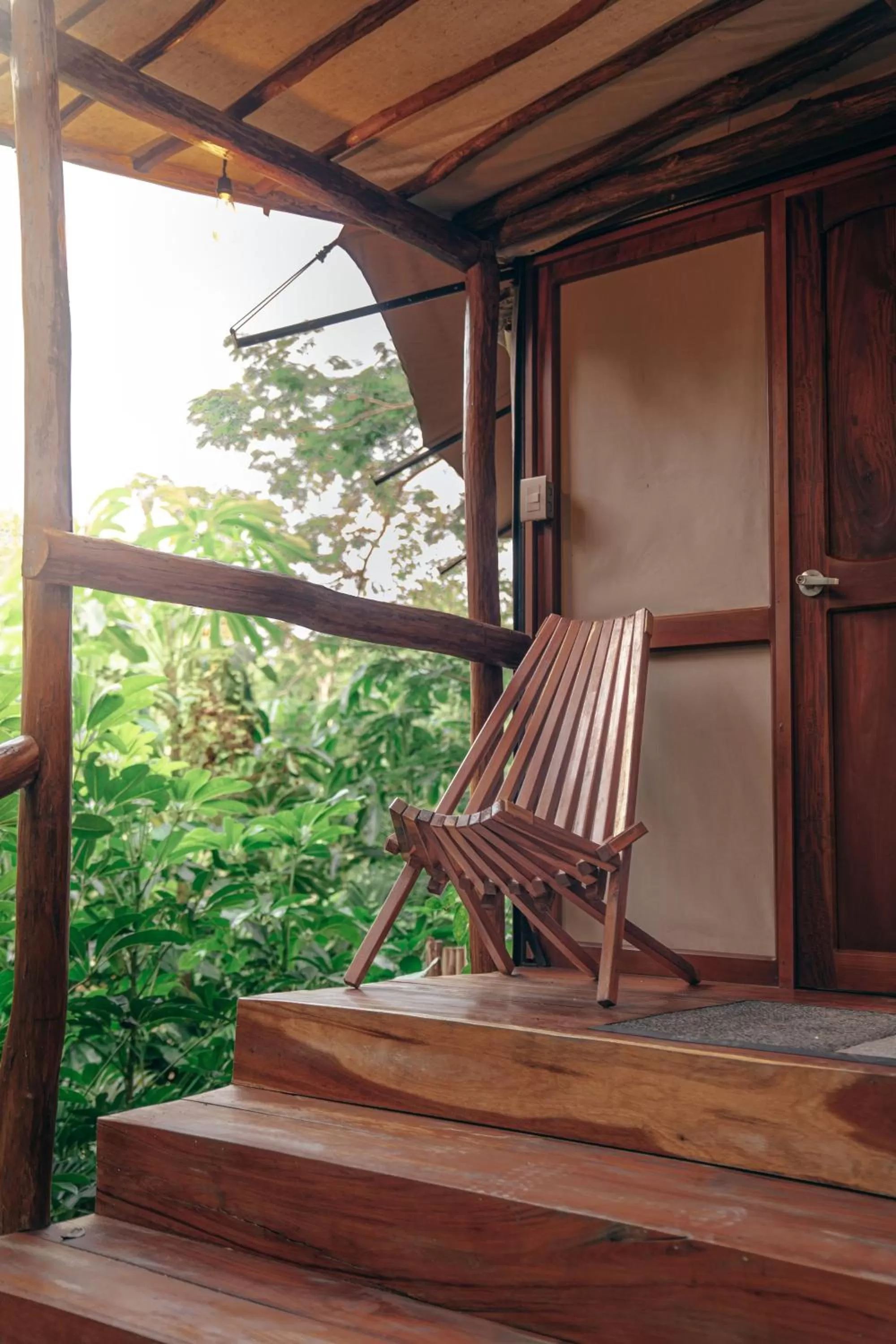 Balcony/Terrace in Destino Mío Mayan Jungle Retreat