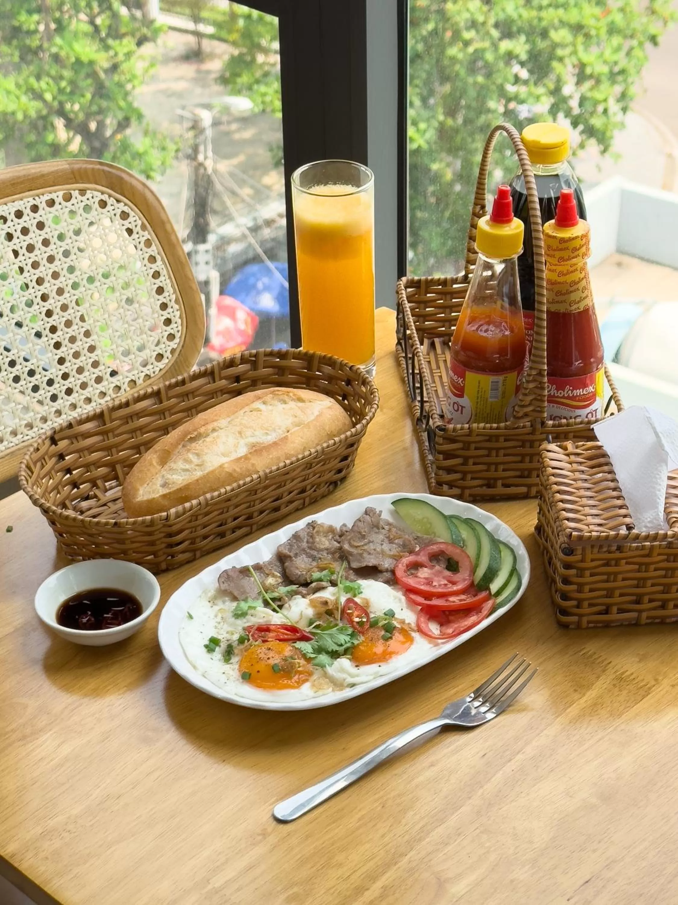 Breakfast in HAKU Boutique Hotel Quy Nhơn Kim Đồng - Xuân Diệu