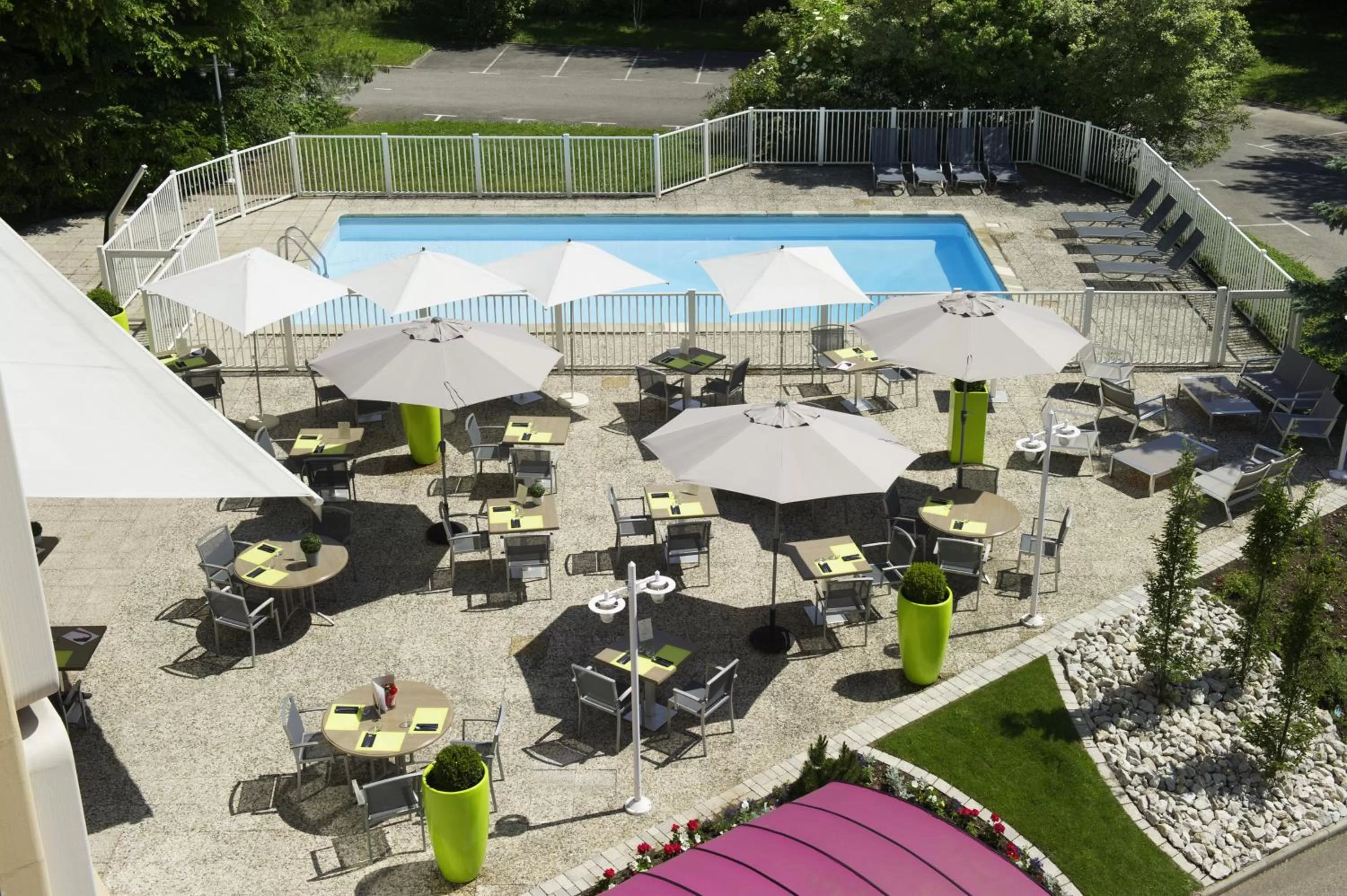 Balcony/Terrace in Mercure Annemasse Porte De Genève