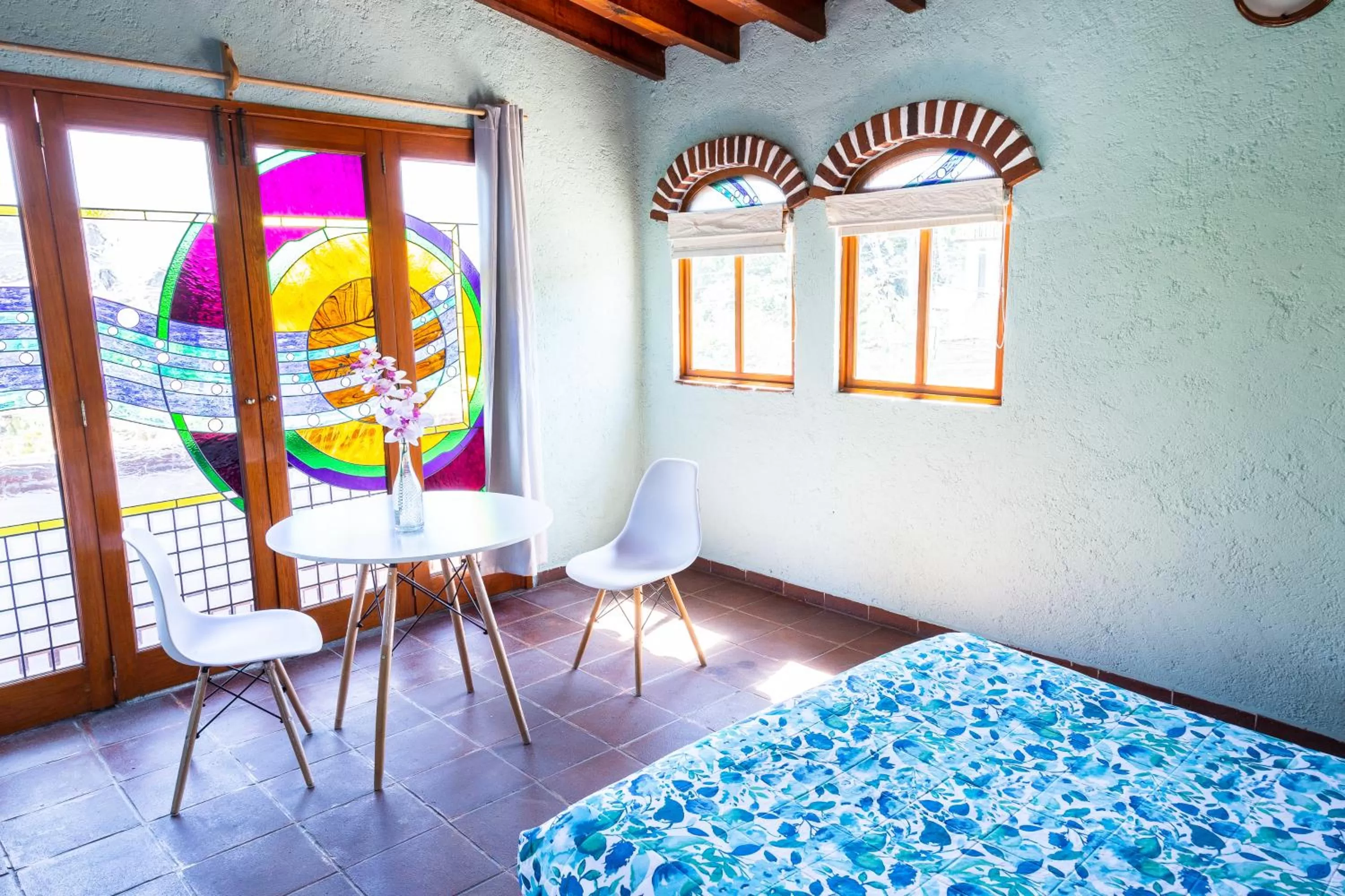 Double Room with Private External Bathroom in Colibrí Turquesa