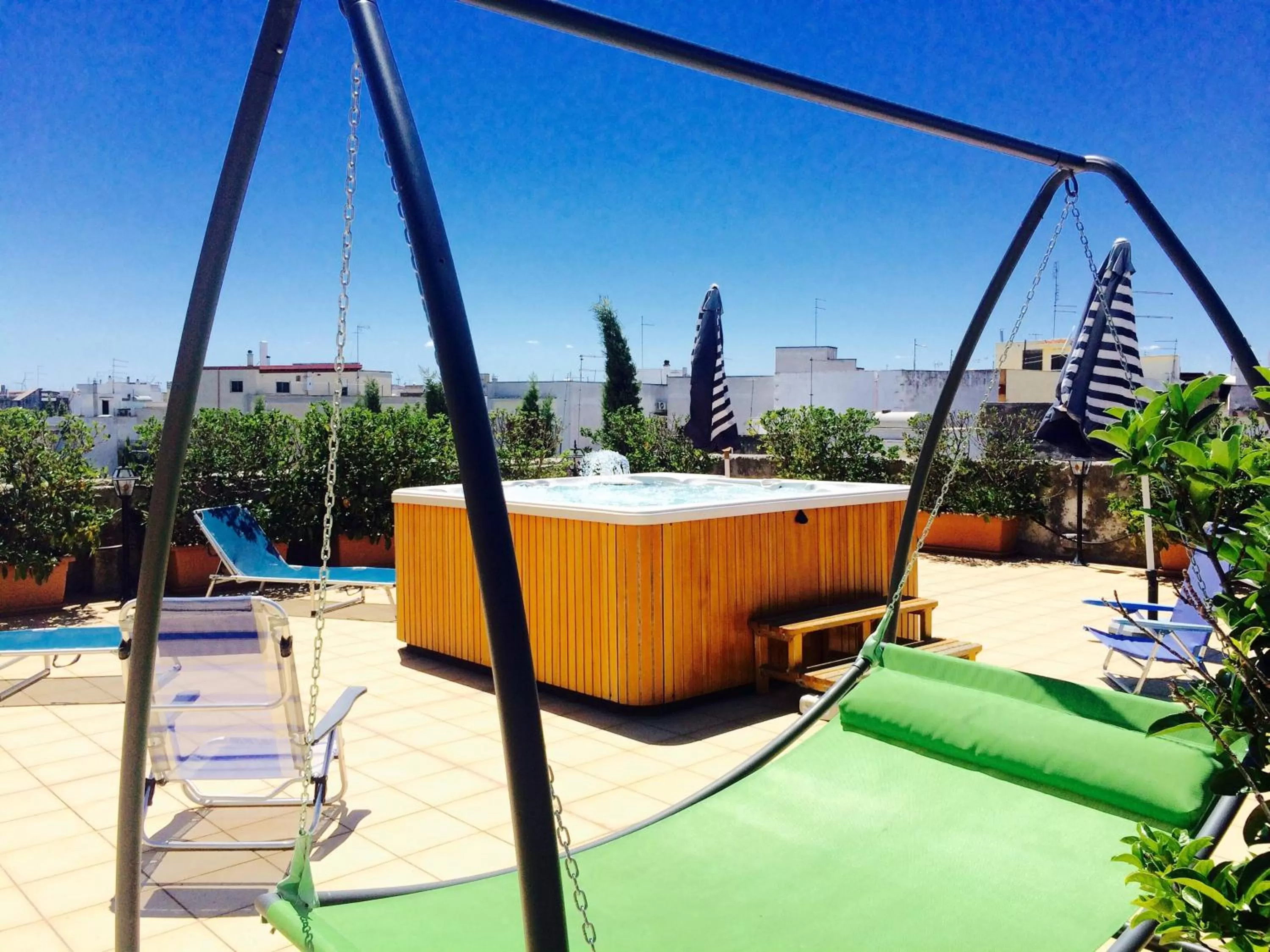 Hot Tub in Castello Conti Filo