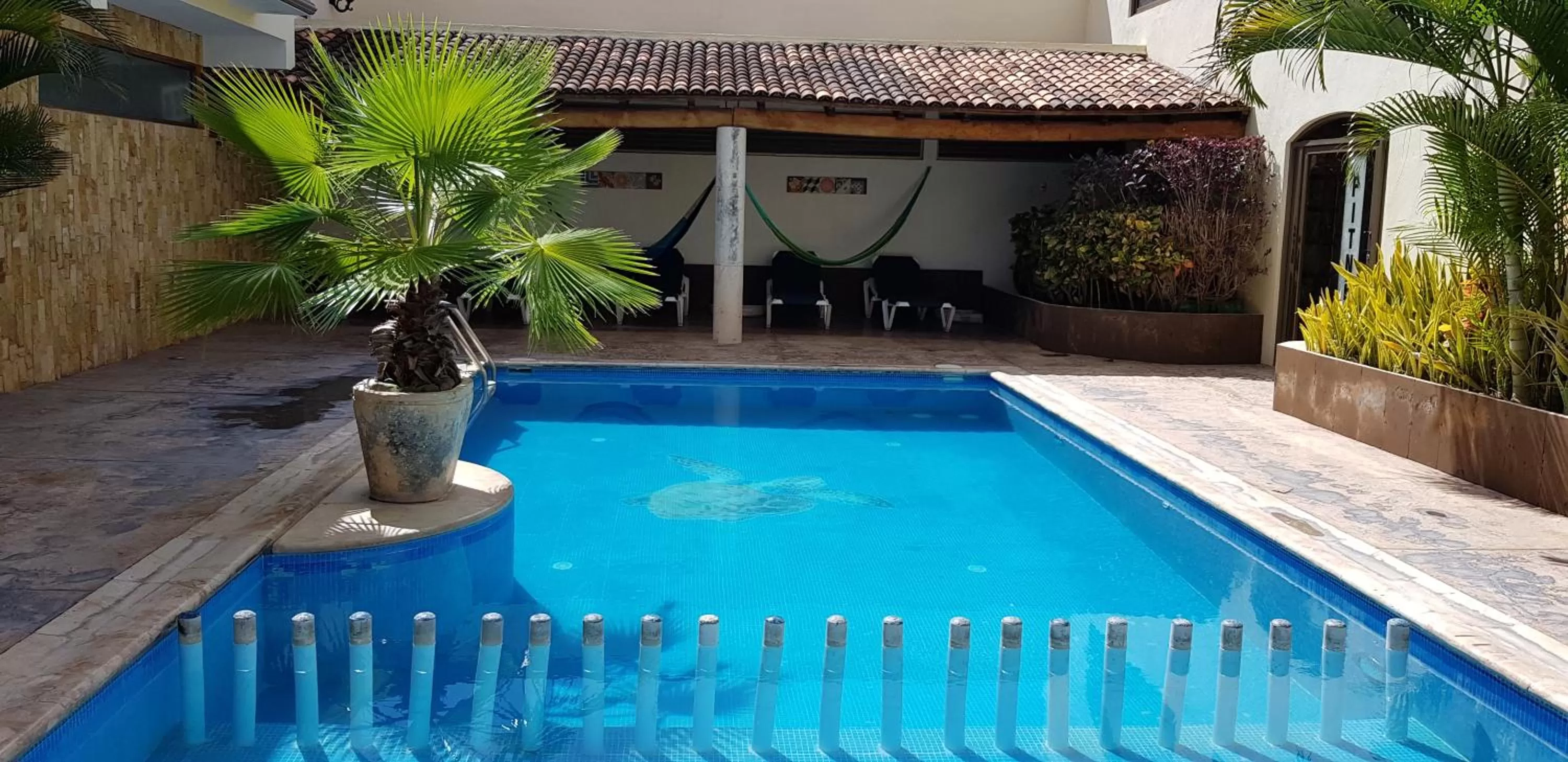 Pool view in Hotel Dubrovnik