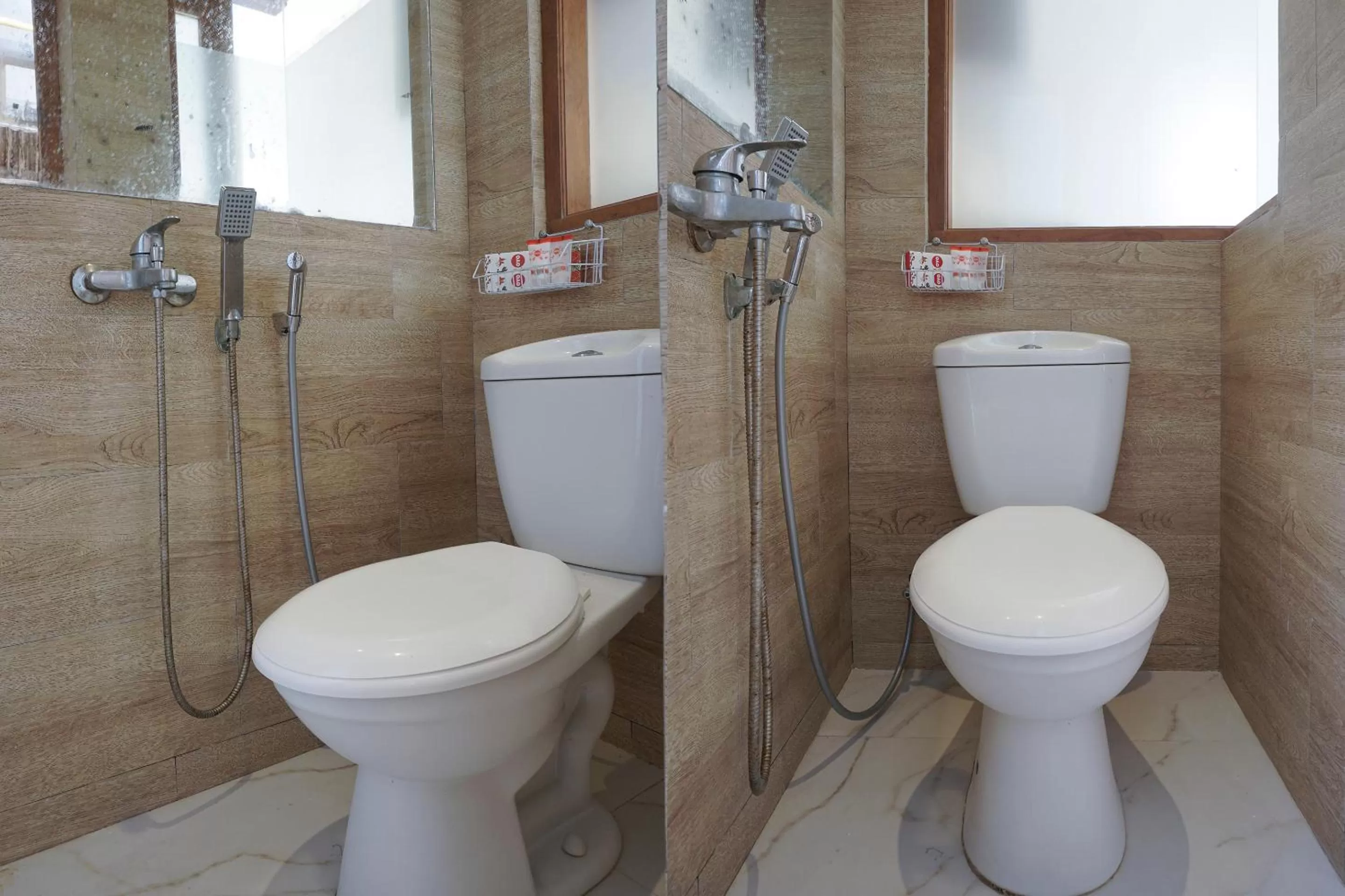 Bathroom in Hotel O Rafitha Homestay