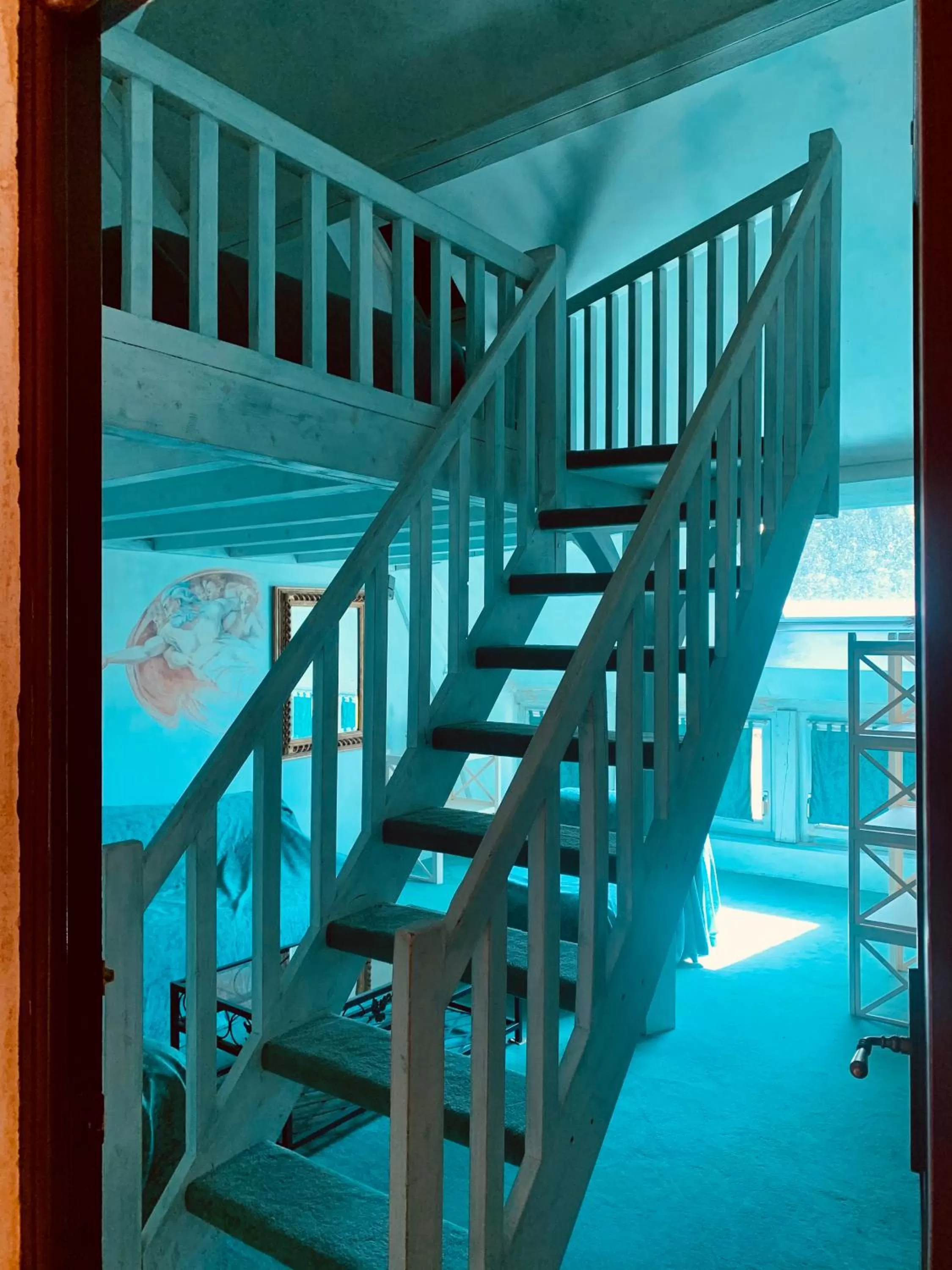 Seating area in Manoir de la Rémonière