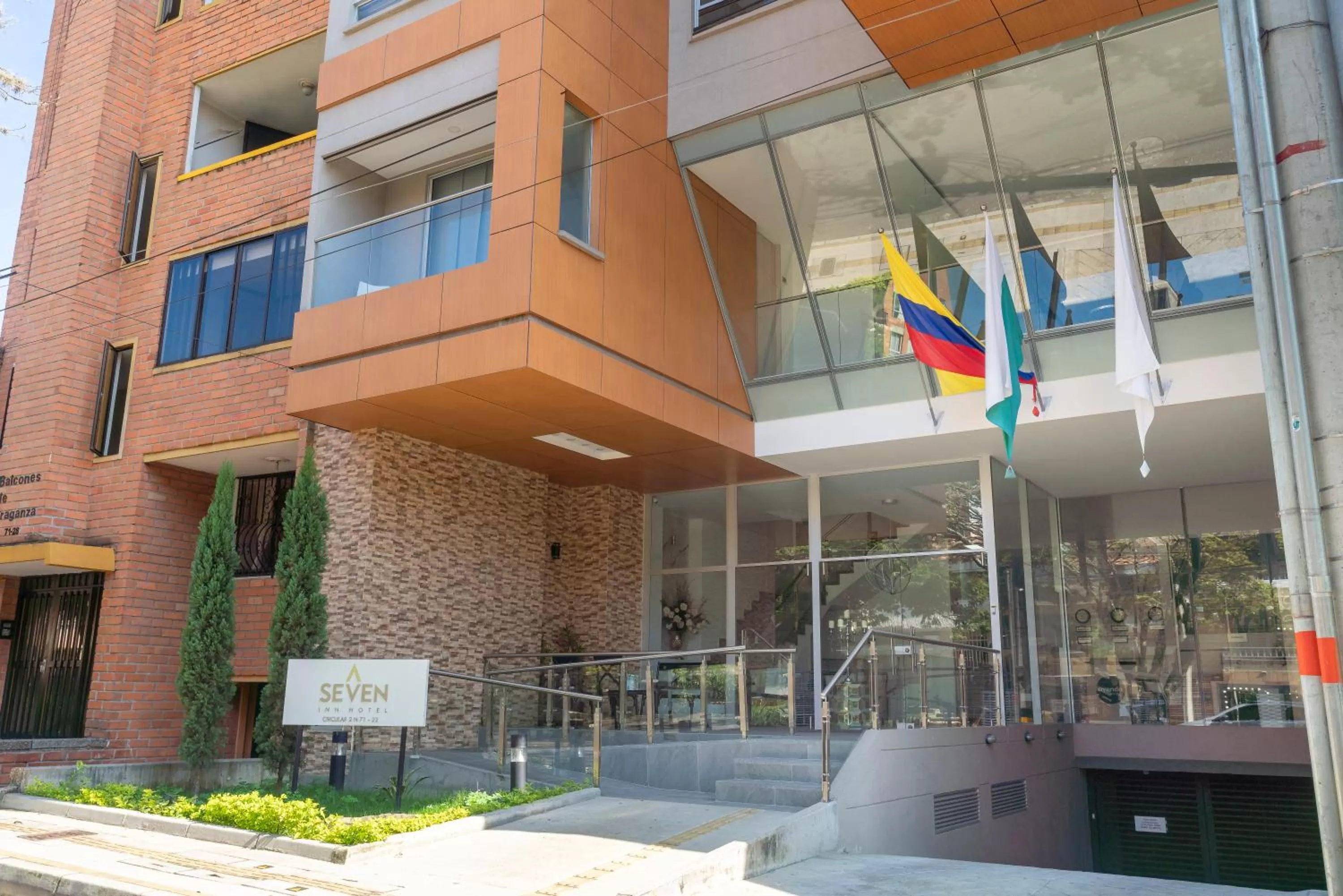 Property building in Seven Inn Hotel