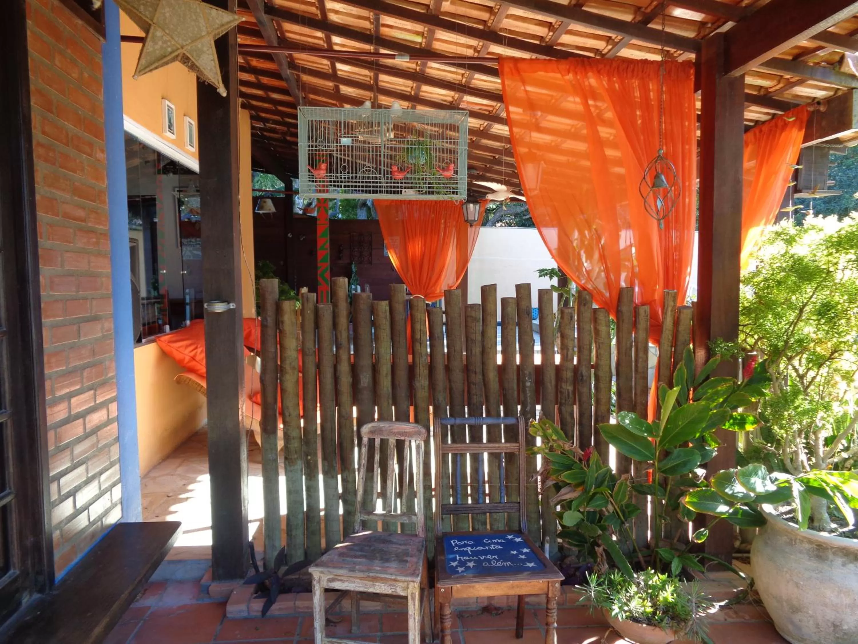 Patio in Pousada Barcarola
