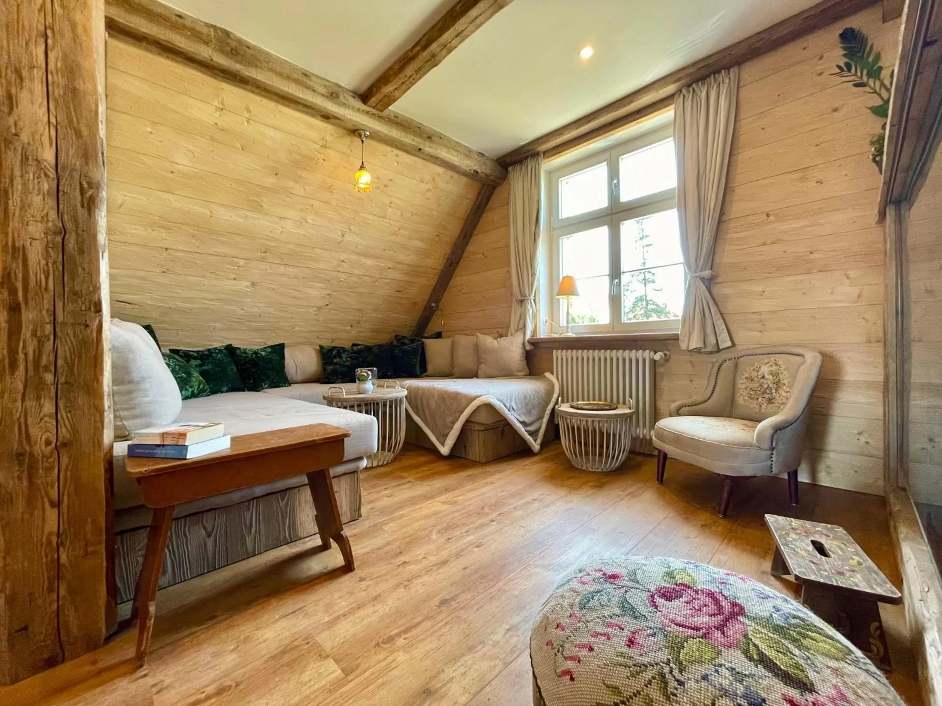 Living room in Weißt Du noch - Gästehäuser & Suiten