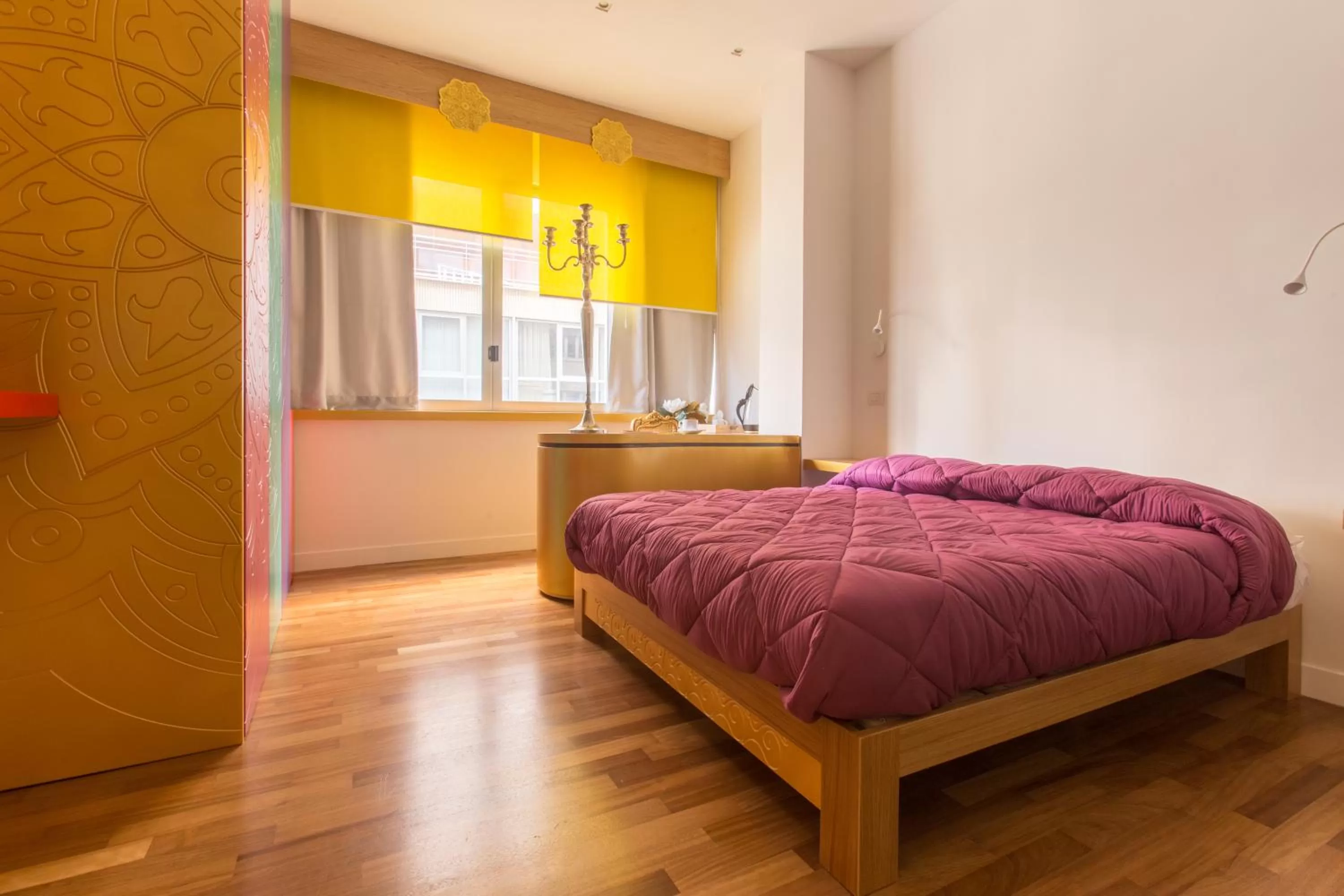 Photo of the whole room, Bed in Soul City