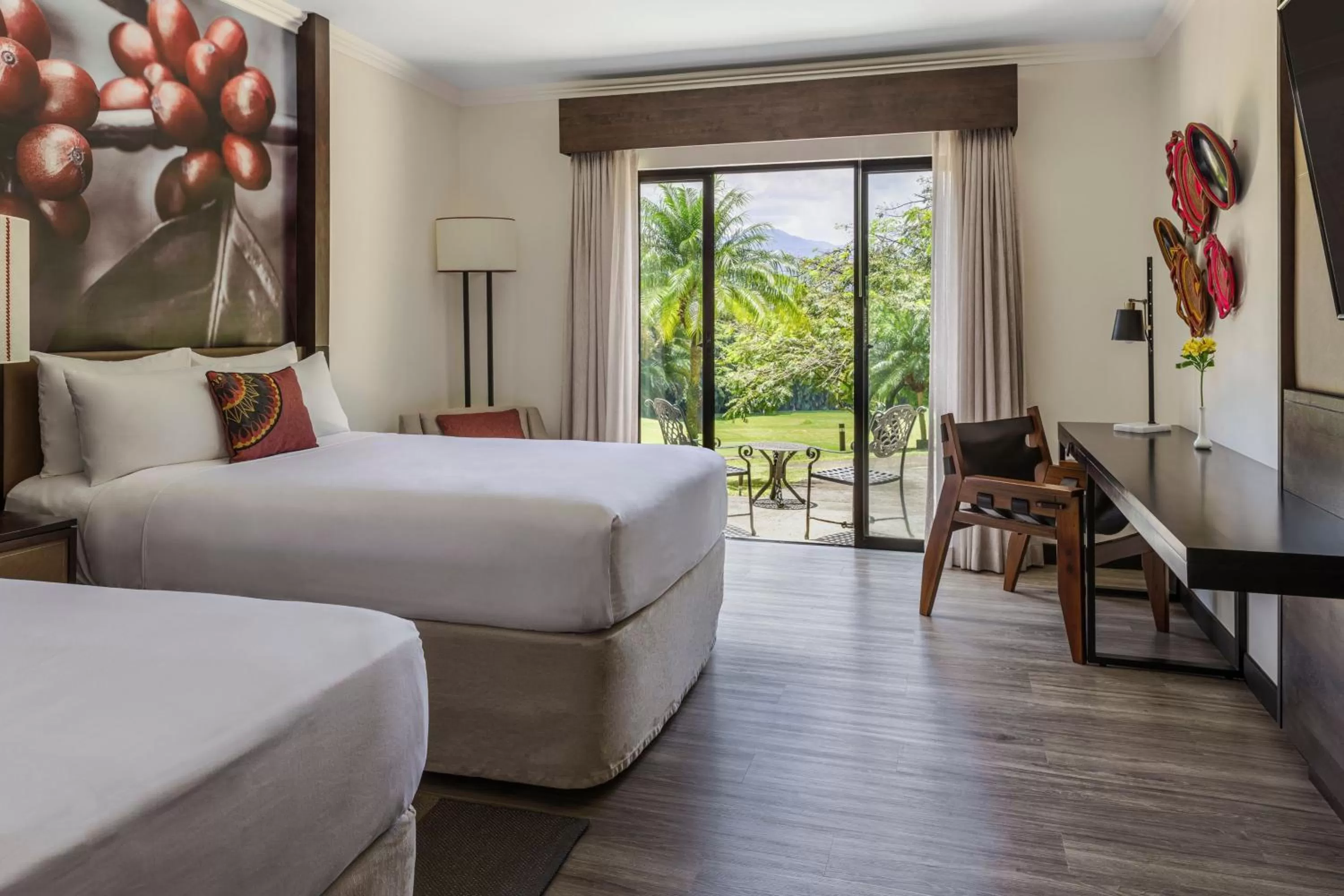 Photo of the whole room, Bed in Costa Rica Marriott Hotel Hacienda Belen