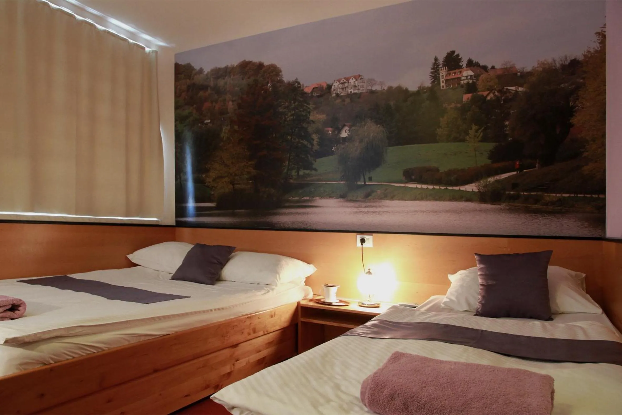 Bed in Hotel Tabor Maribor