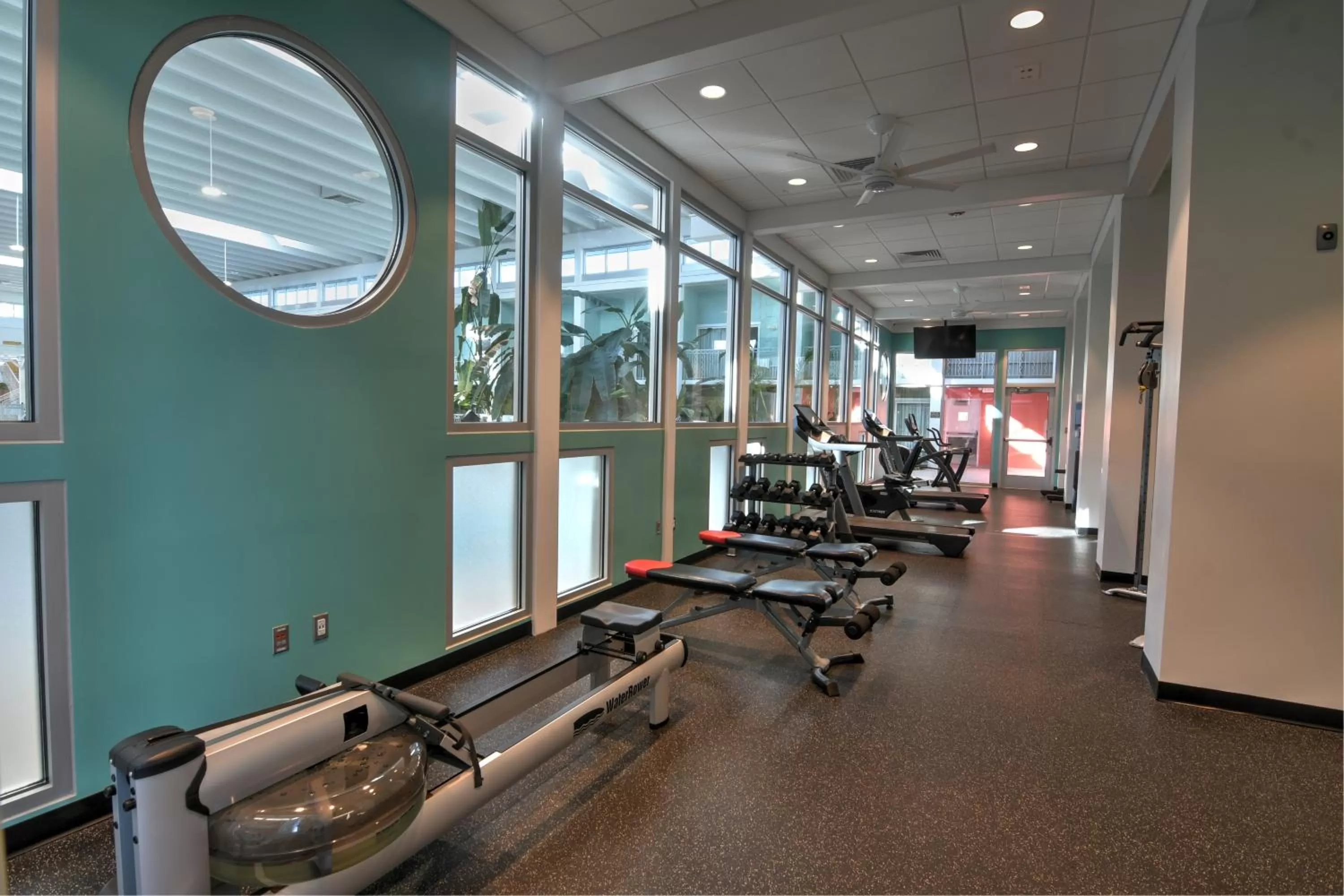 Fitness centre/facilities in Oasis Hotel and Conv Center, an Ascend Collection Hotel