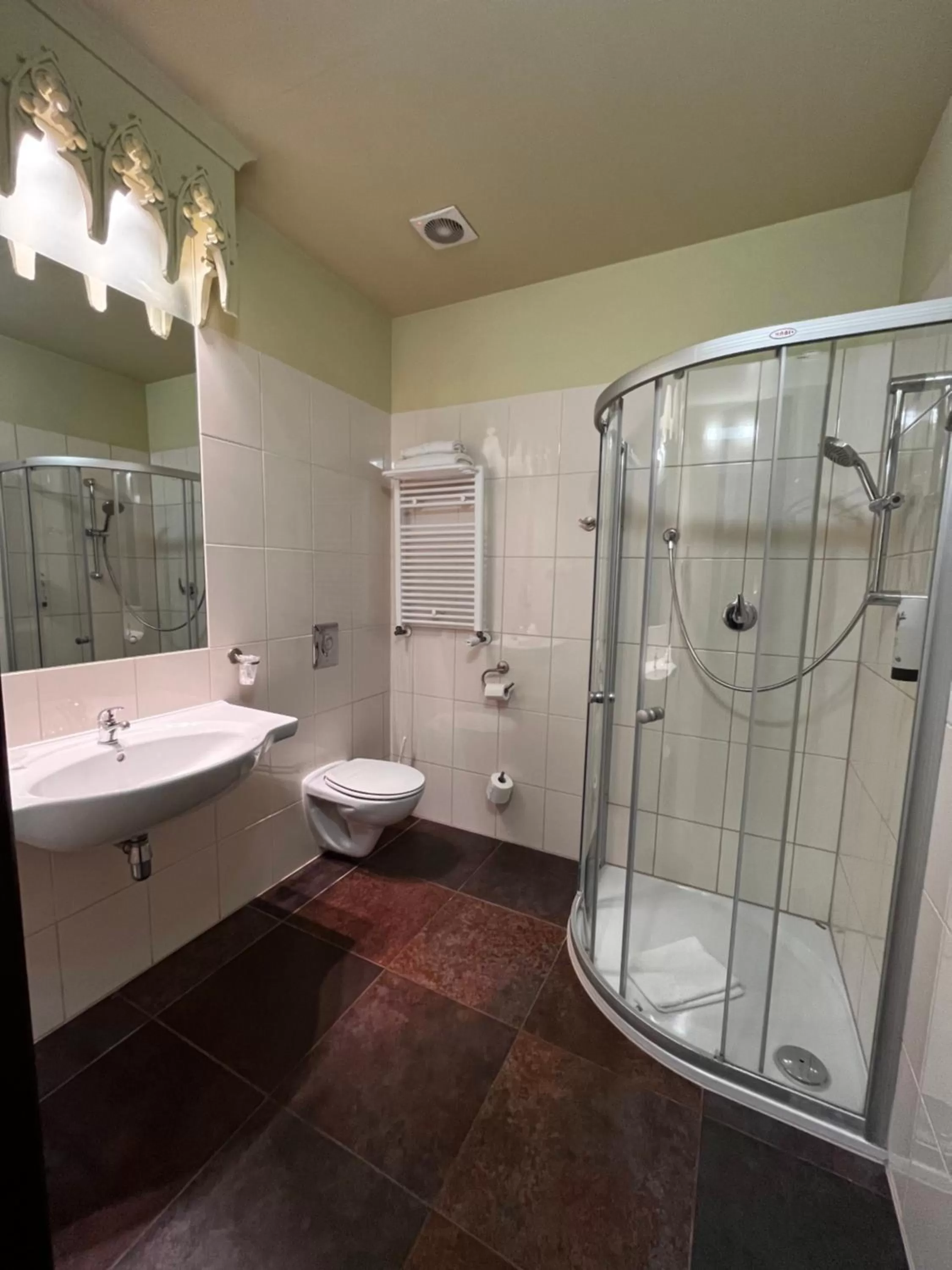 Bathroom in Hotel Zamek Ryn