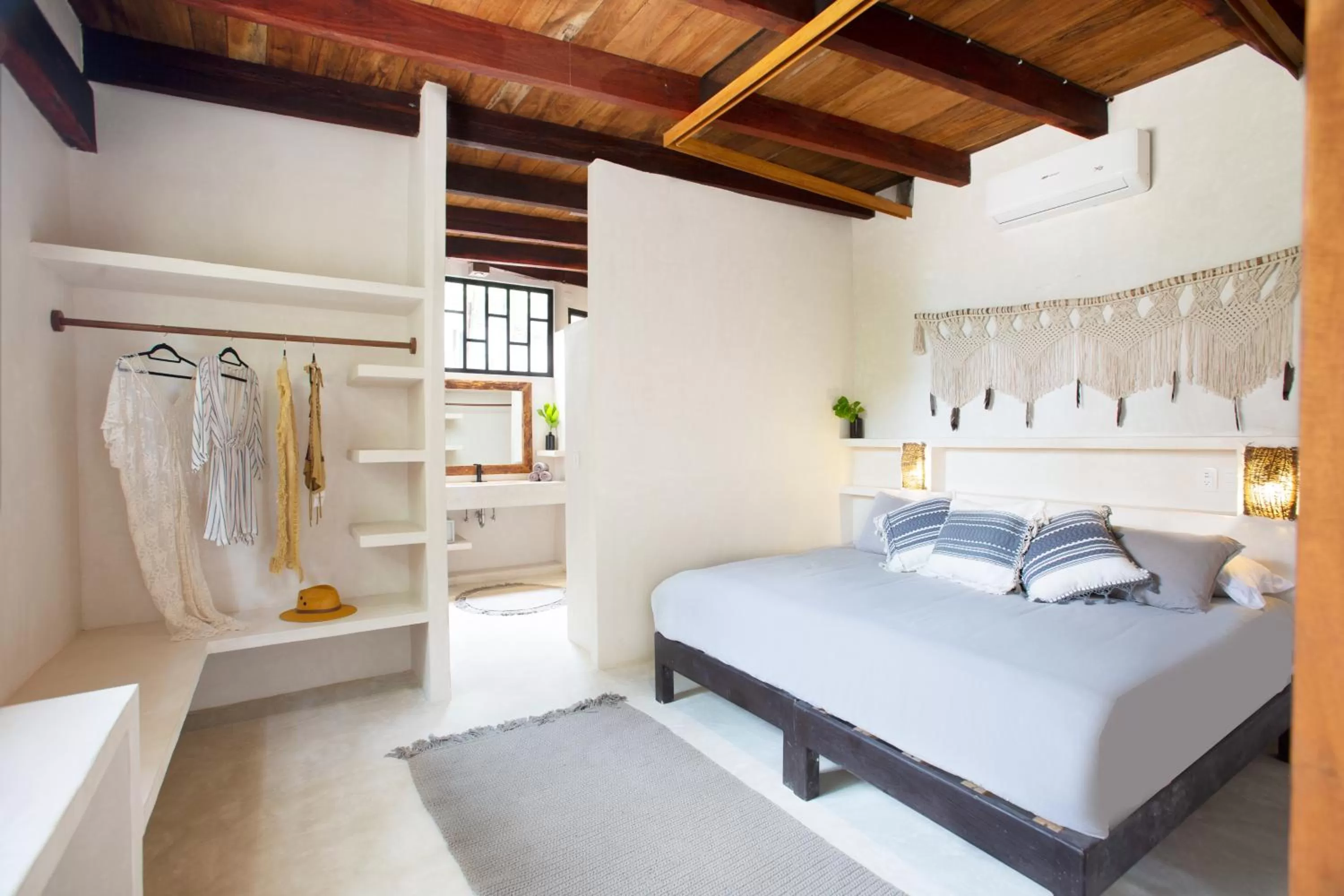 Bed in Amansala Resort