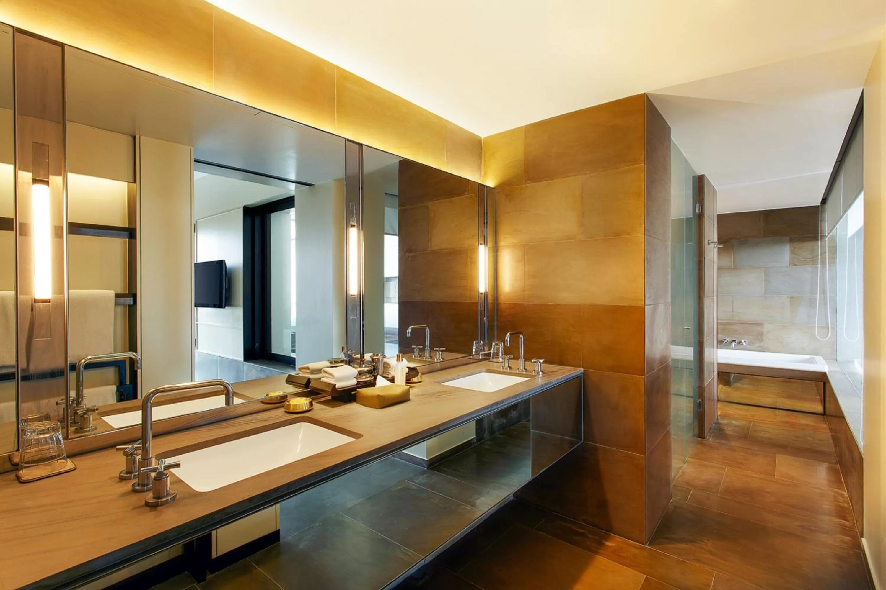 Bathroom in The Lodhi – A member of The Leading Hotels Of The World