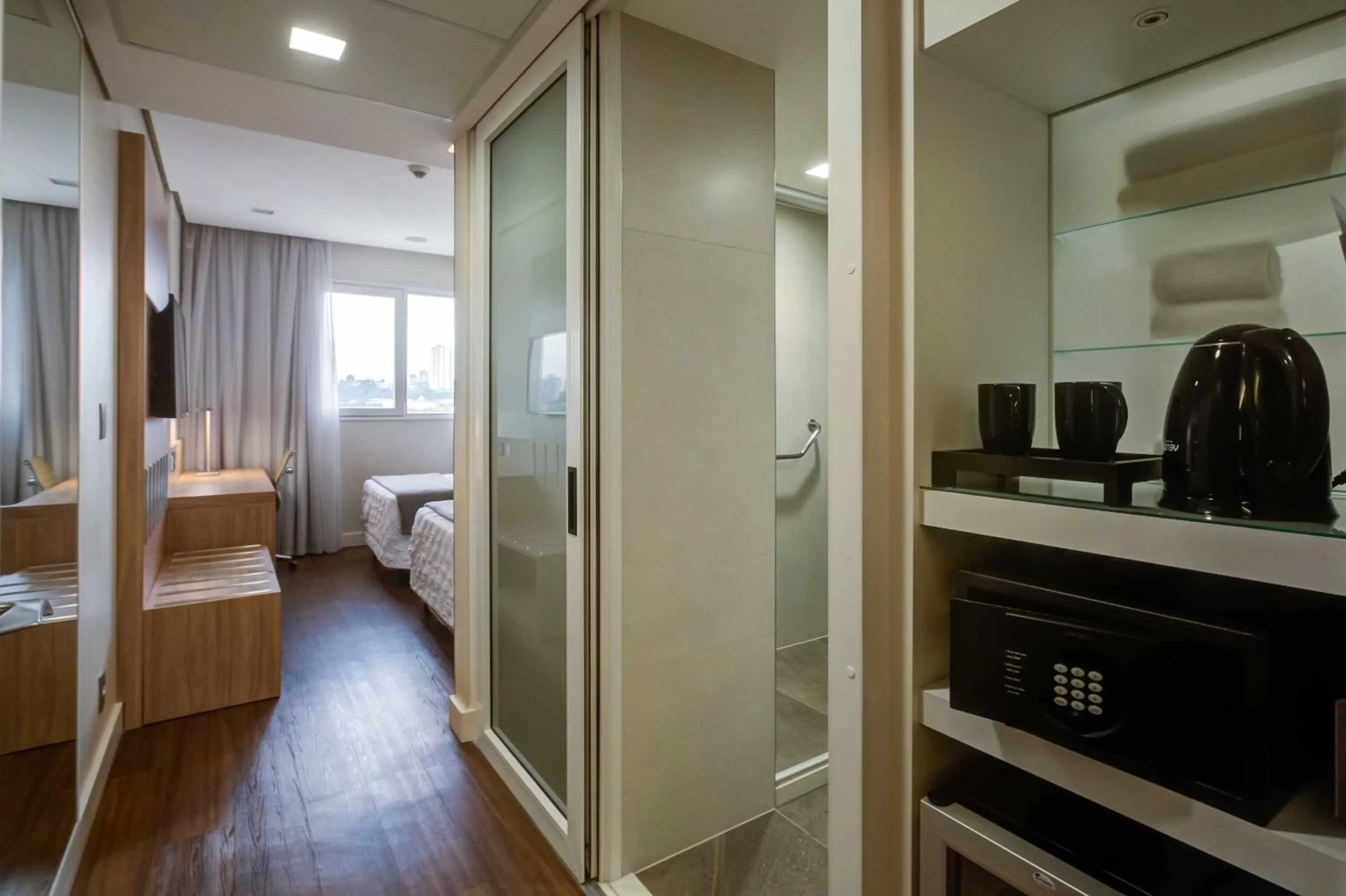 Bedroom, Bed in Rio Hotel by Bourbon Campinas