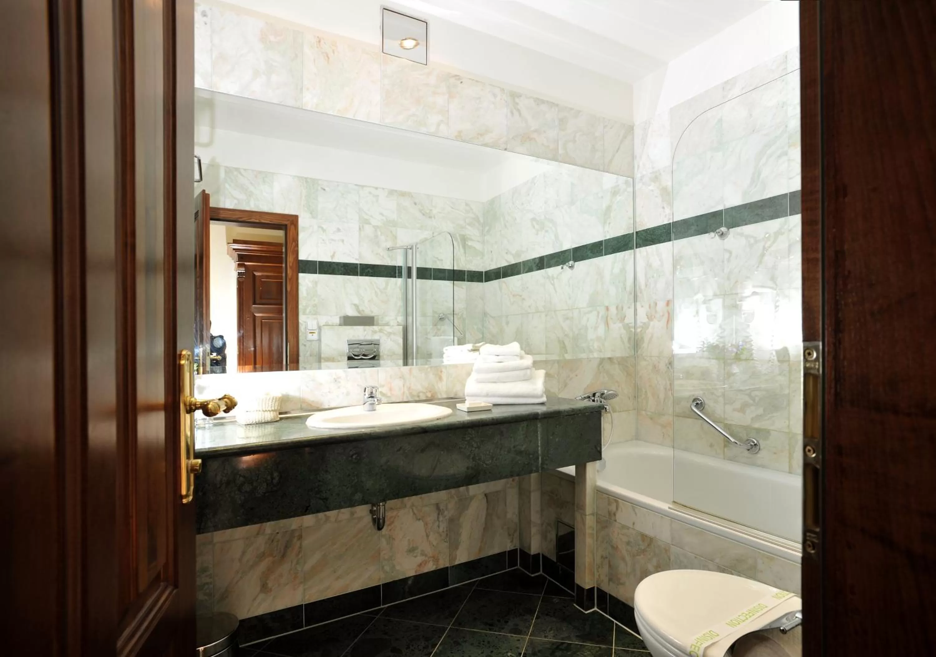 Bathroom in Grand Hotel Praha