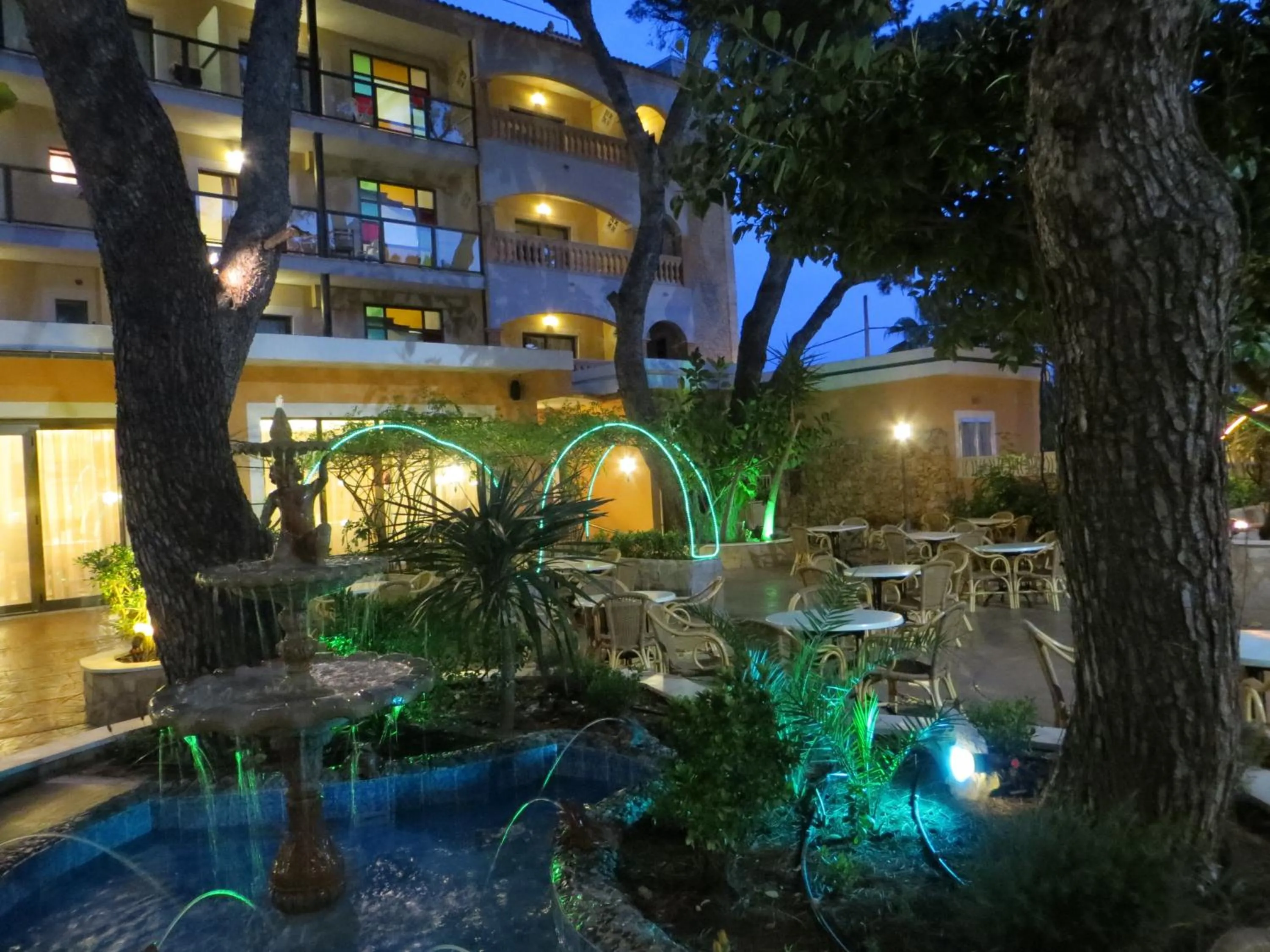 Garden in Hotel Baviera