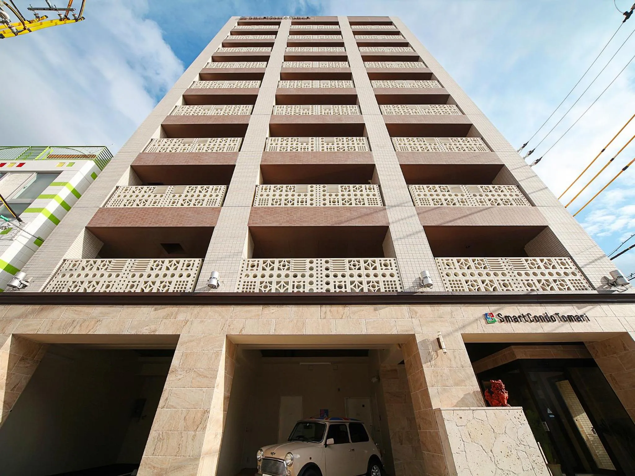 Facade/entrance in Smart Condo Tomari