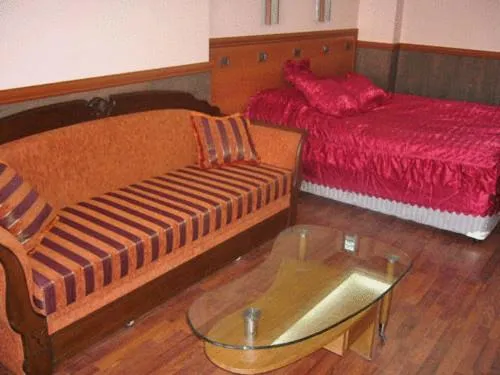 Bed in California Hotel