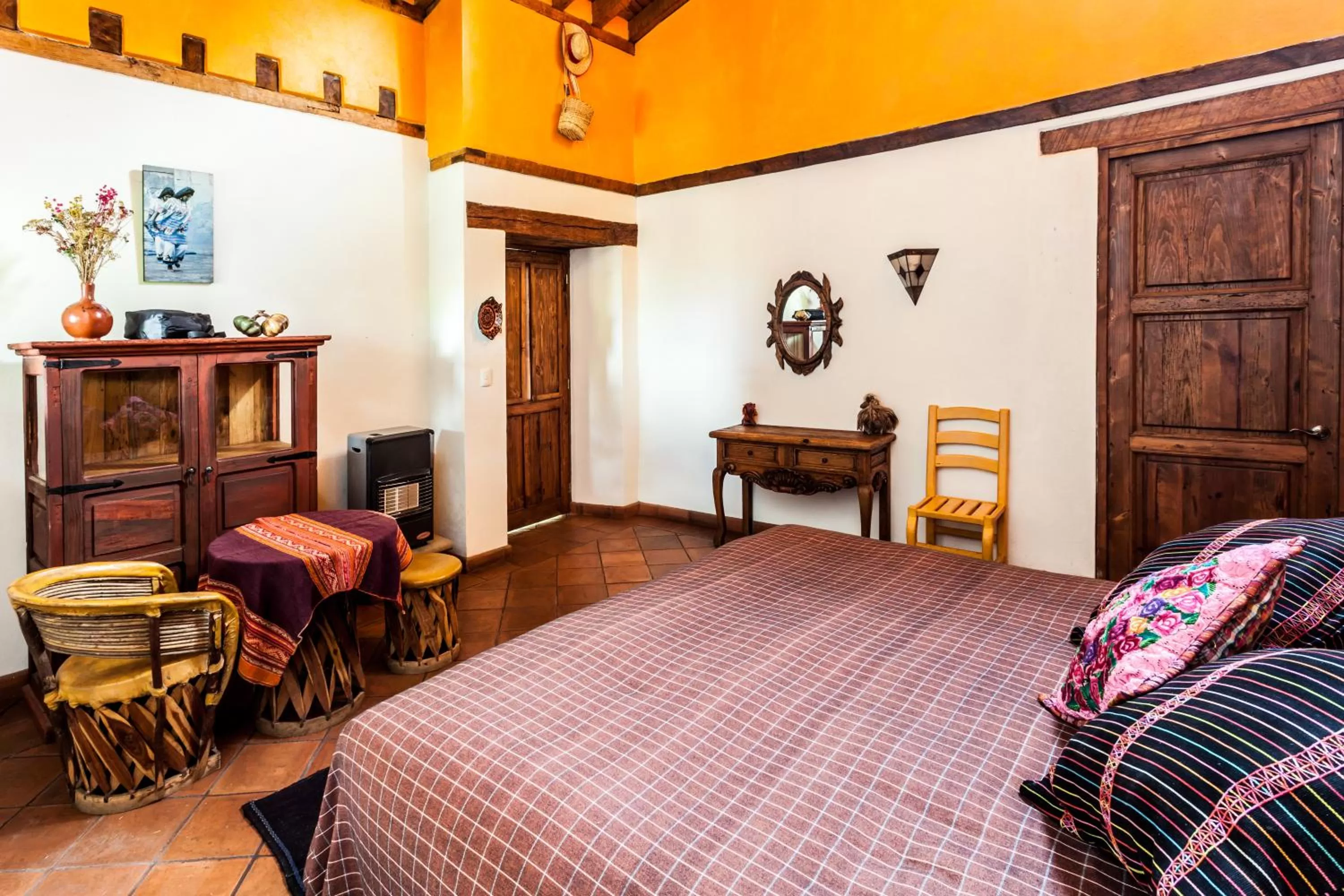 Bed in Posada Yolihuani