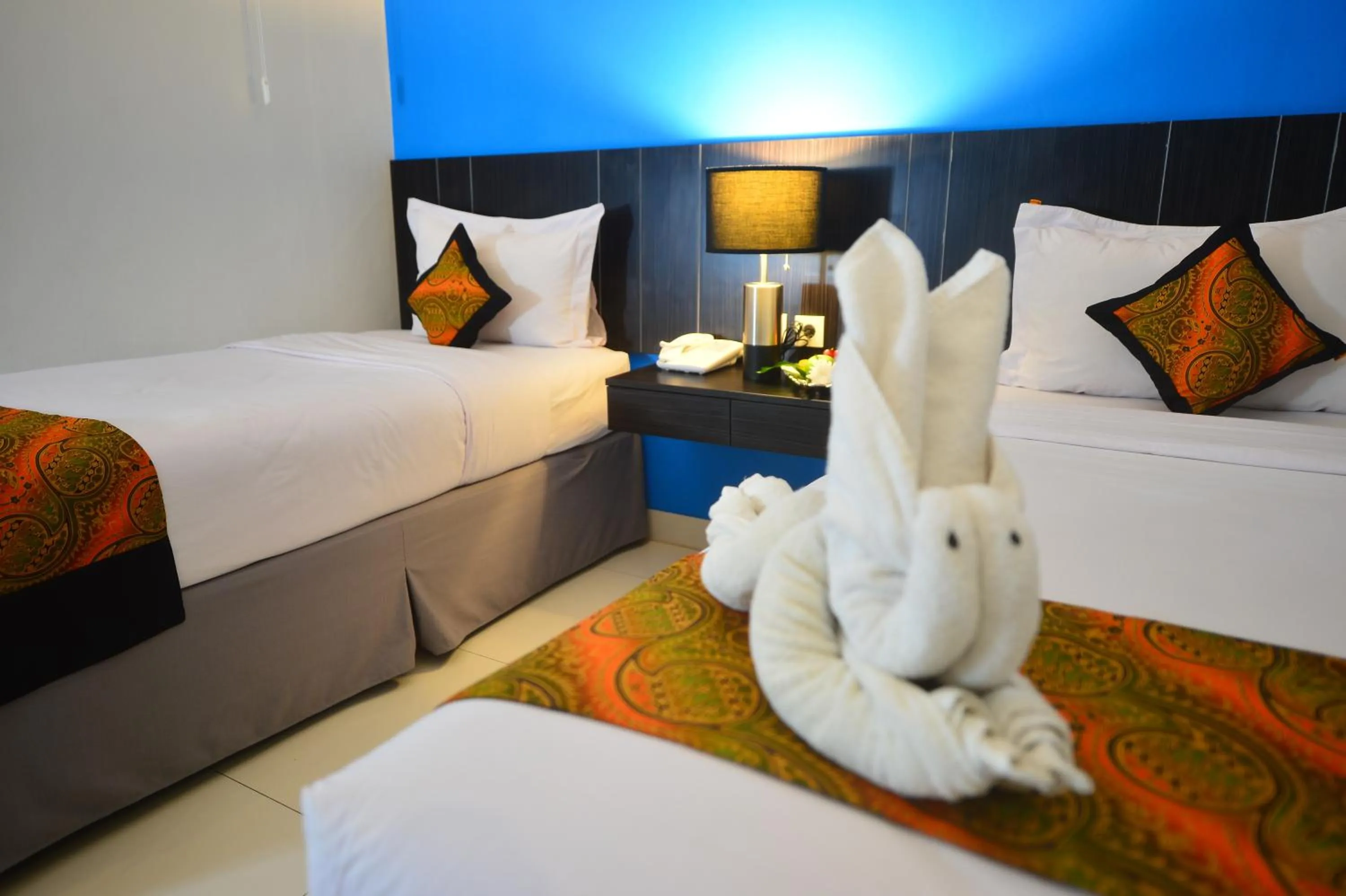 Bed in J Hotel - Bandara Soekarno Hatta