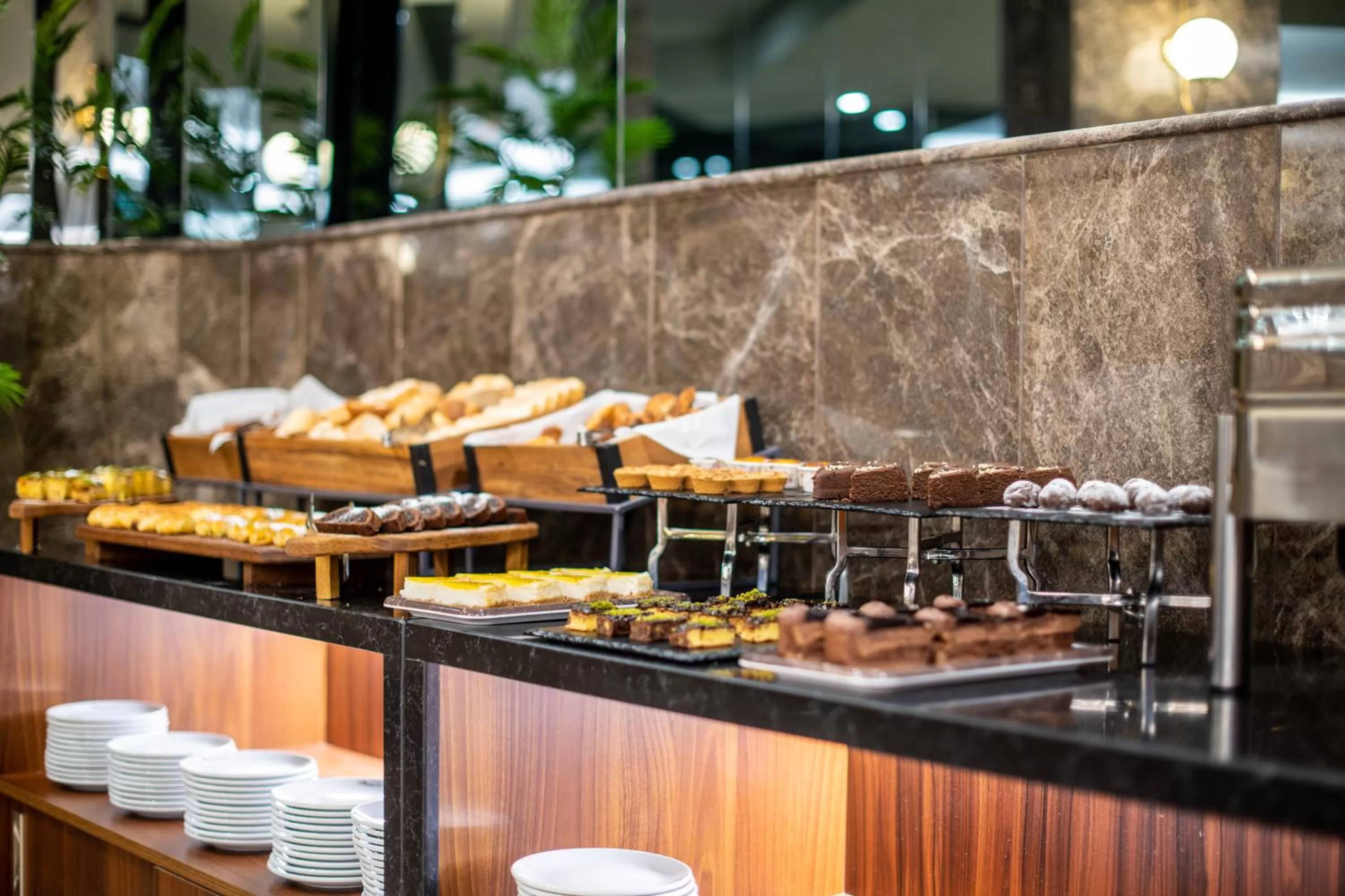 Breakfast in Aprilis Deluxe Hotel