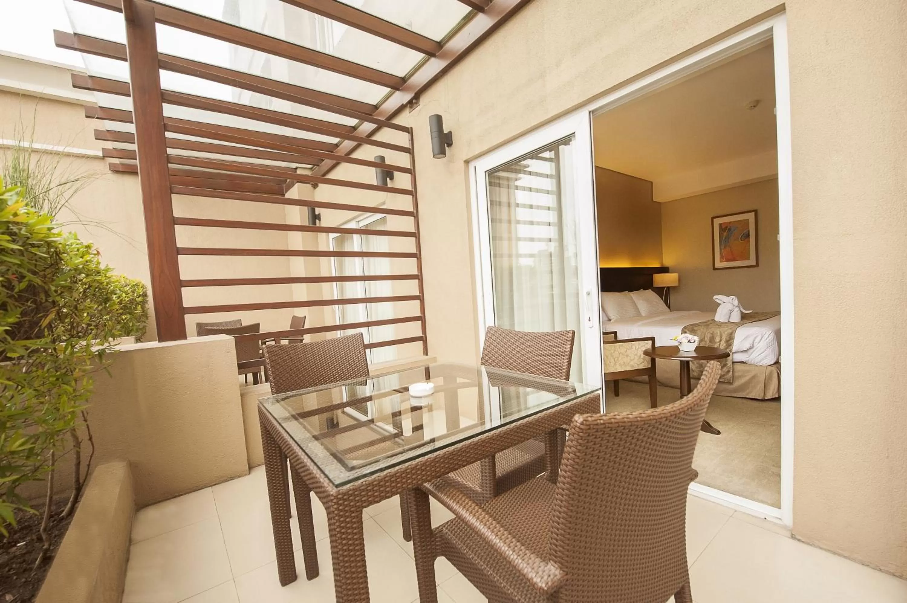 Balcony/Terrace in Harolds Hotel Cebu