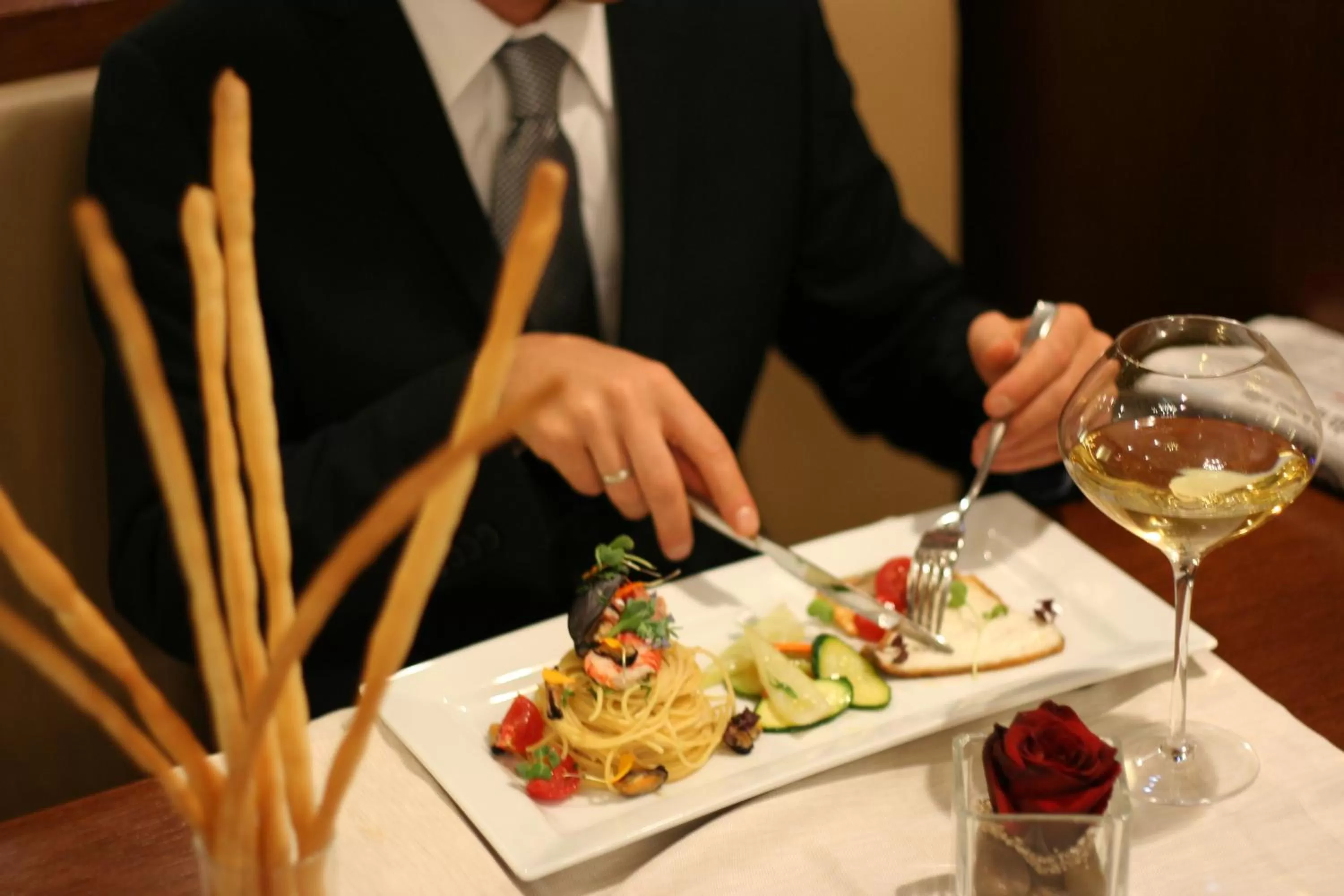 Restaurant/places to eat in Hotel Vittoria