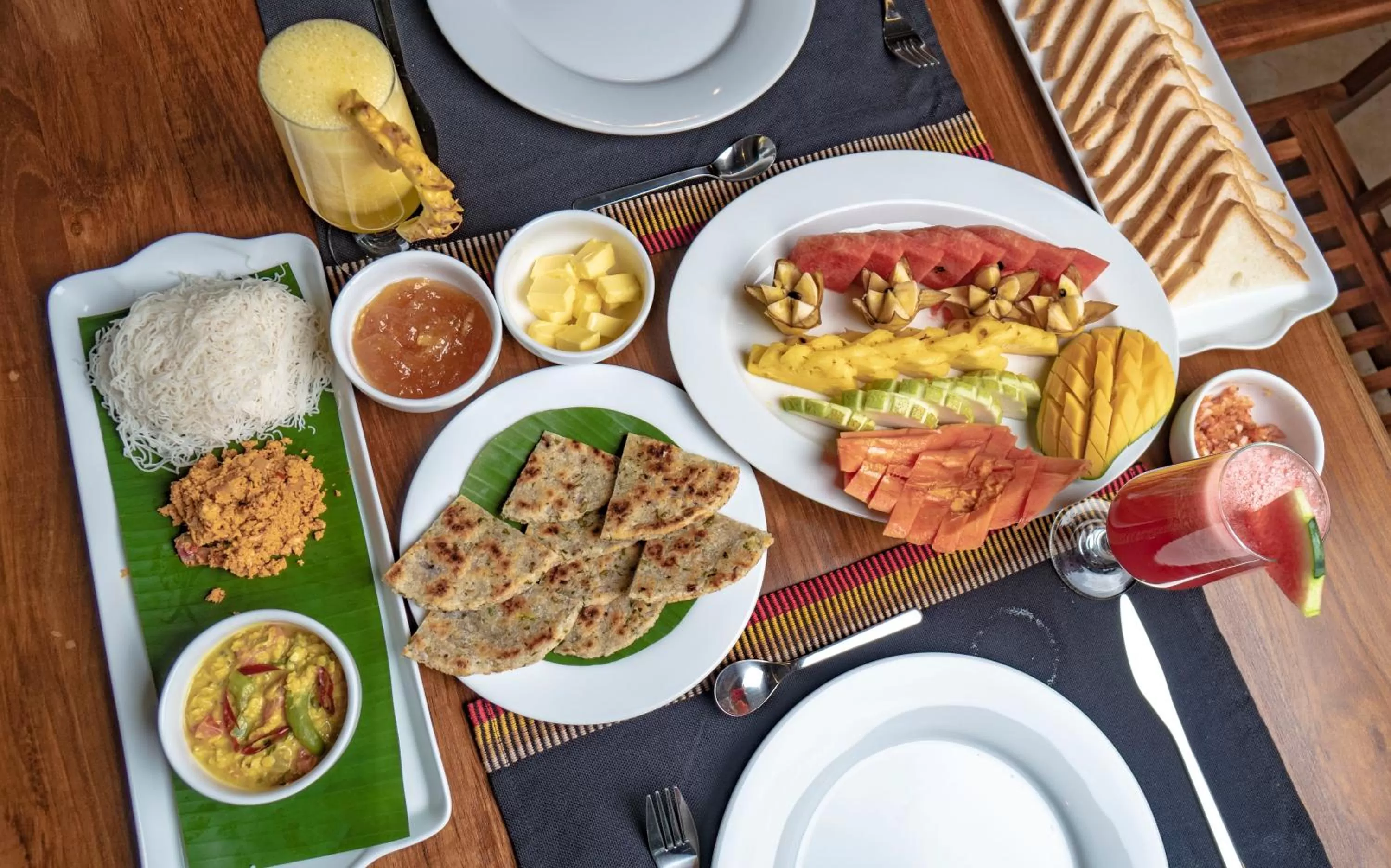 Breakfast in Ayur Ayur Resort & Ayurveda Retreat