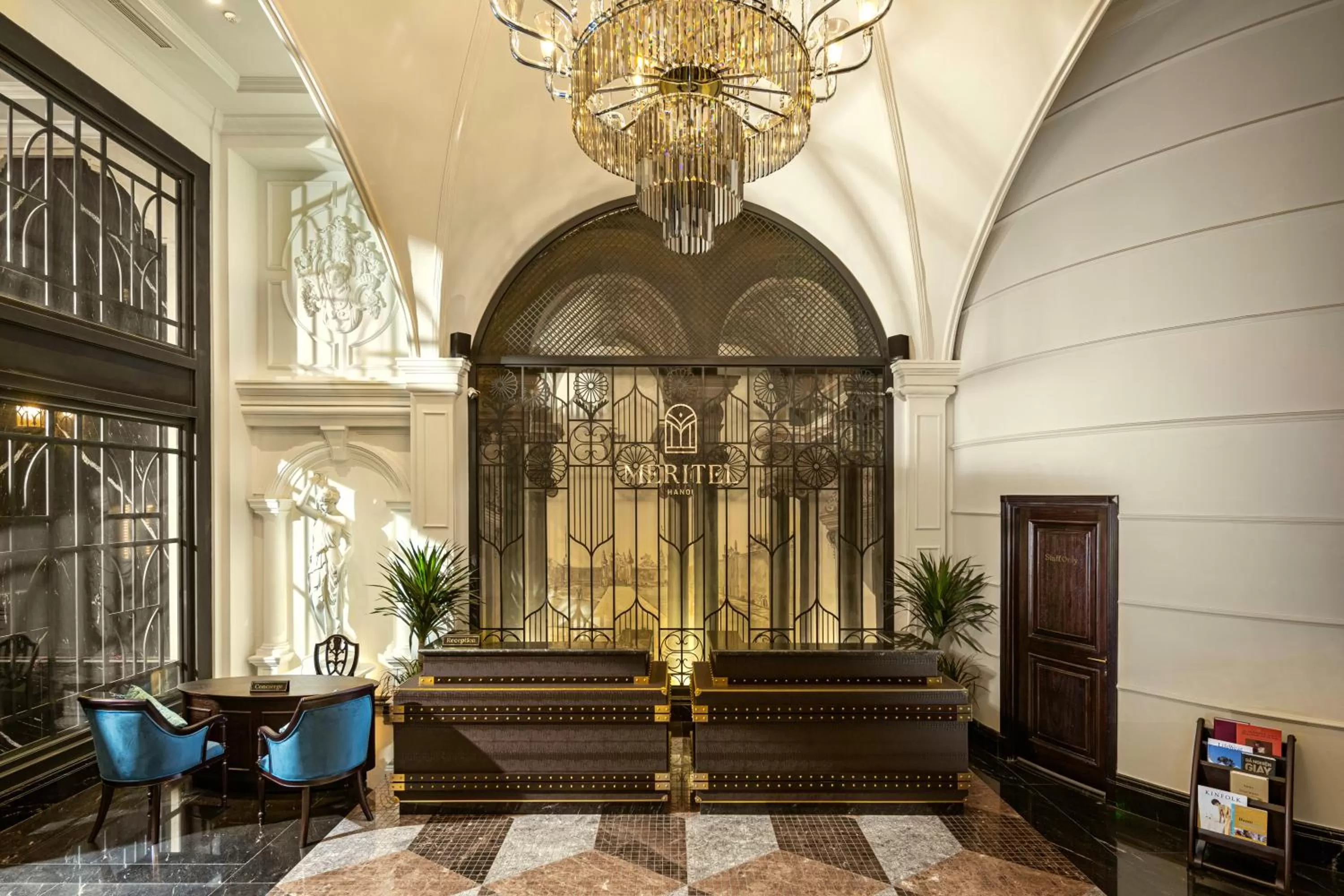 Lobby or reception in Meritel Hanoi