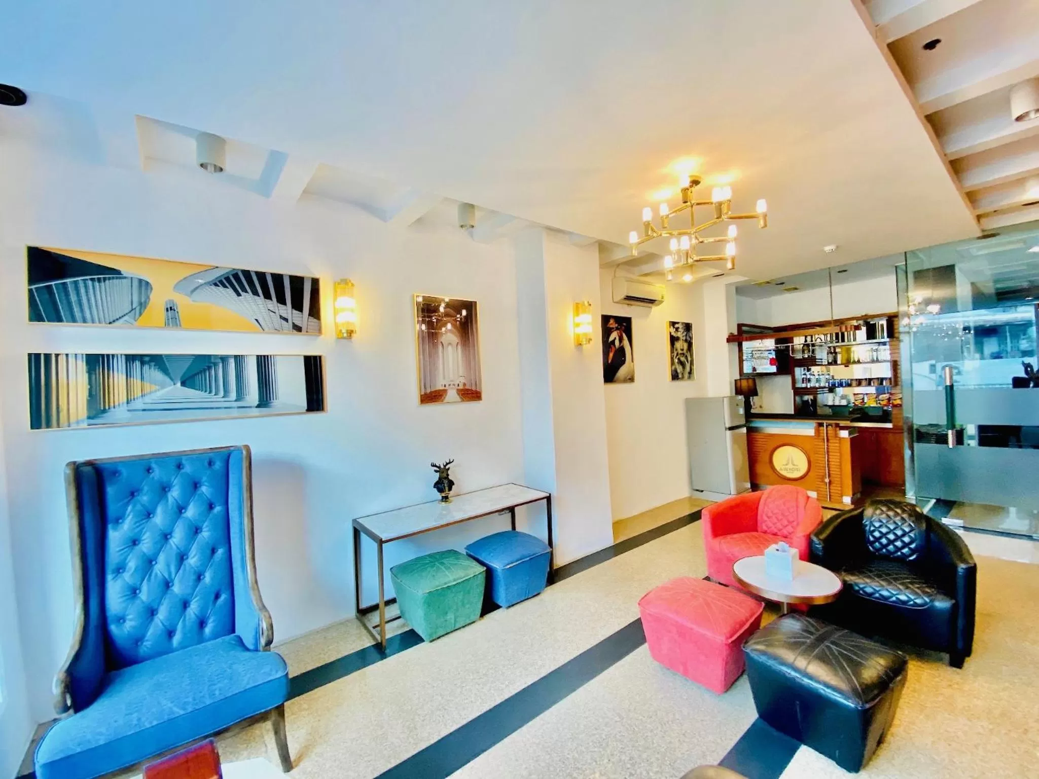 Communal lounge/ TV room in A In Hotel Del Luna