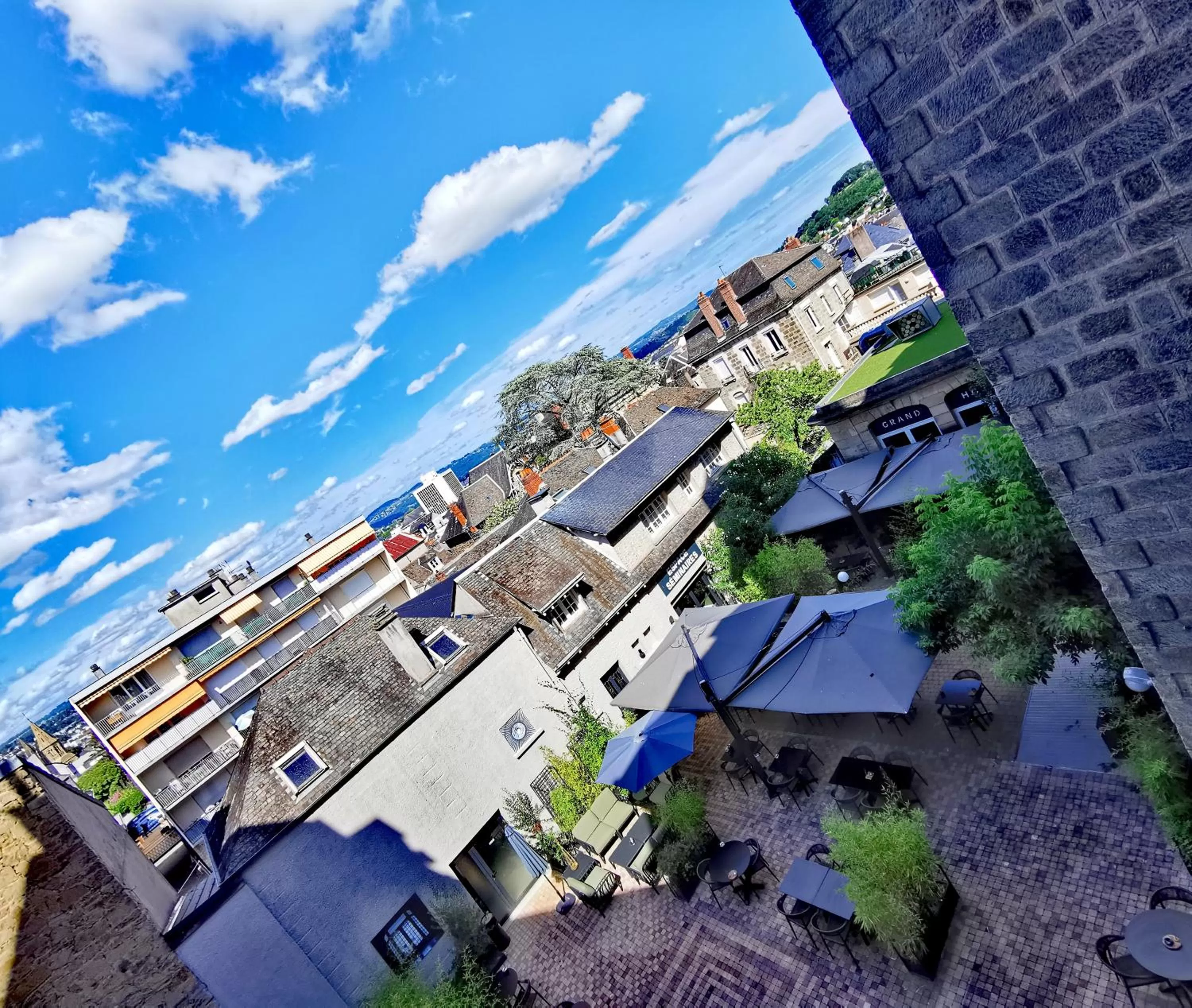 Bird's eye view in Grand Hôtel Brive