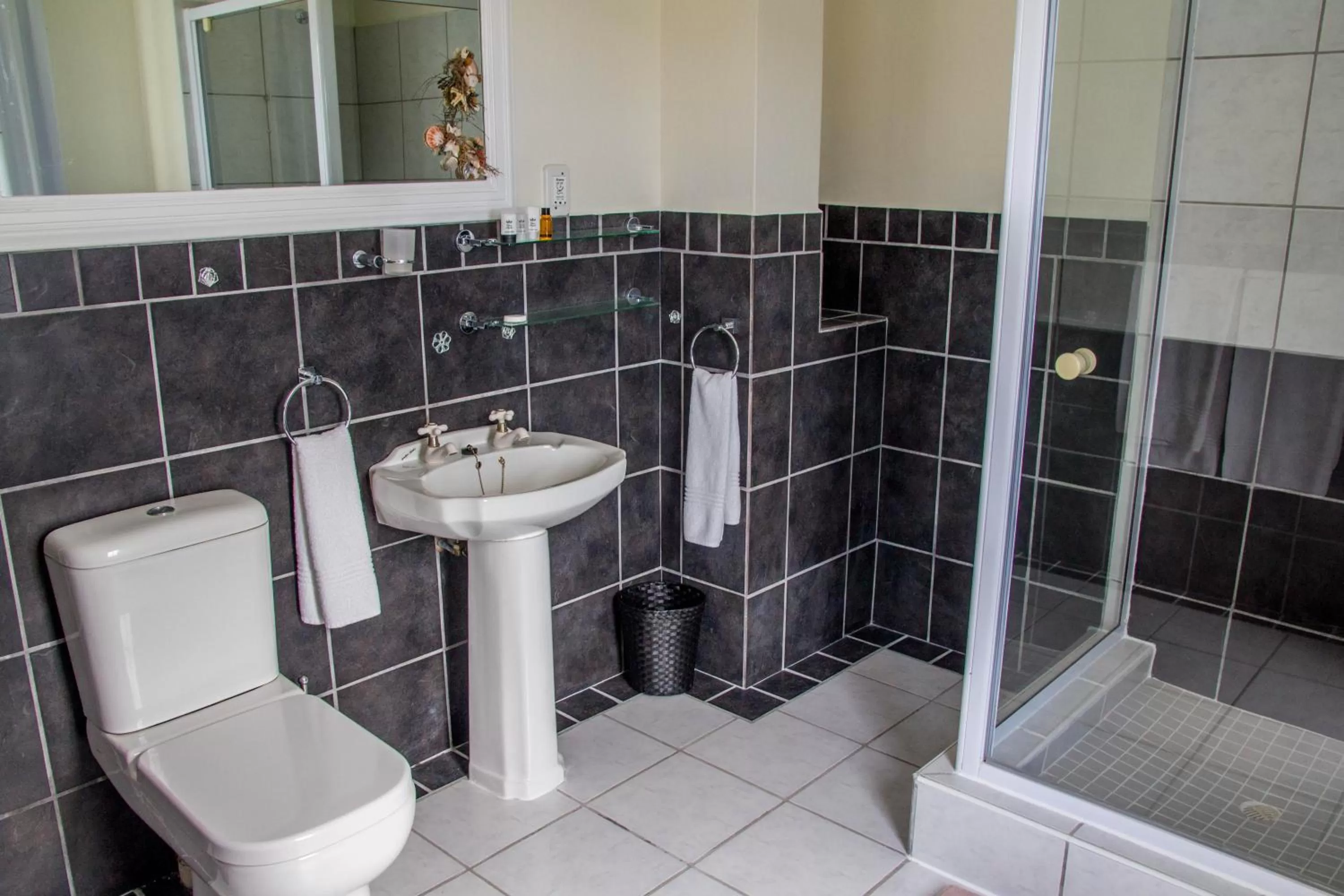 Shower in Milkwood Manor on Sea