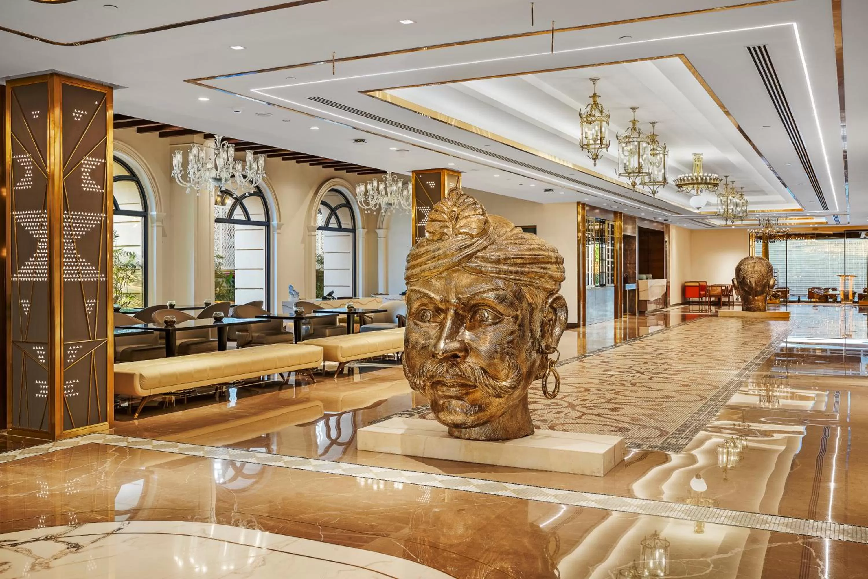 Lobby or reception in Radisson Blu Hotel & Suites GRT Chennai