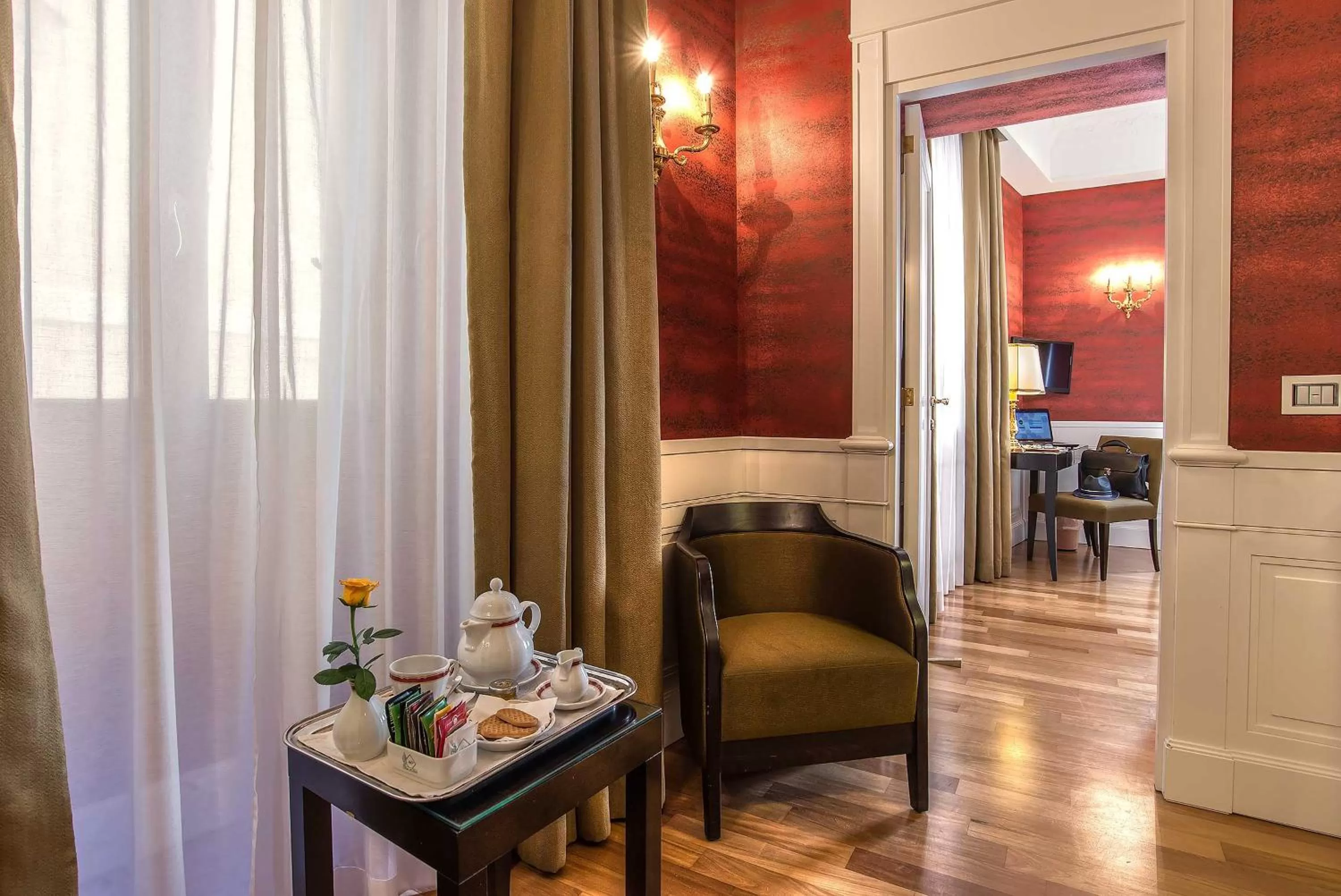 Living room in Albergo del Senato