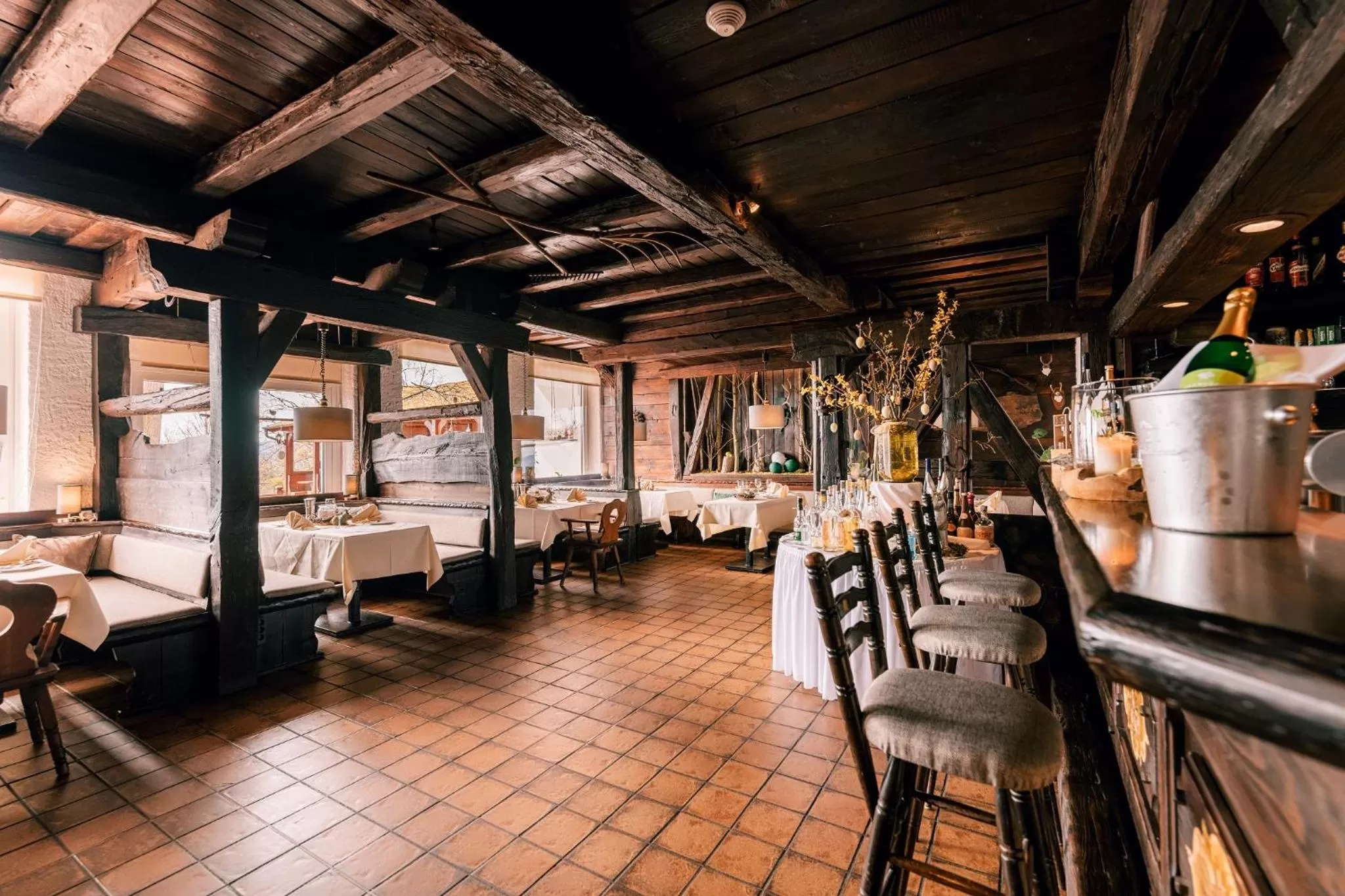 Restaurant/places to eat in Hotel Hasenjäger