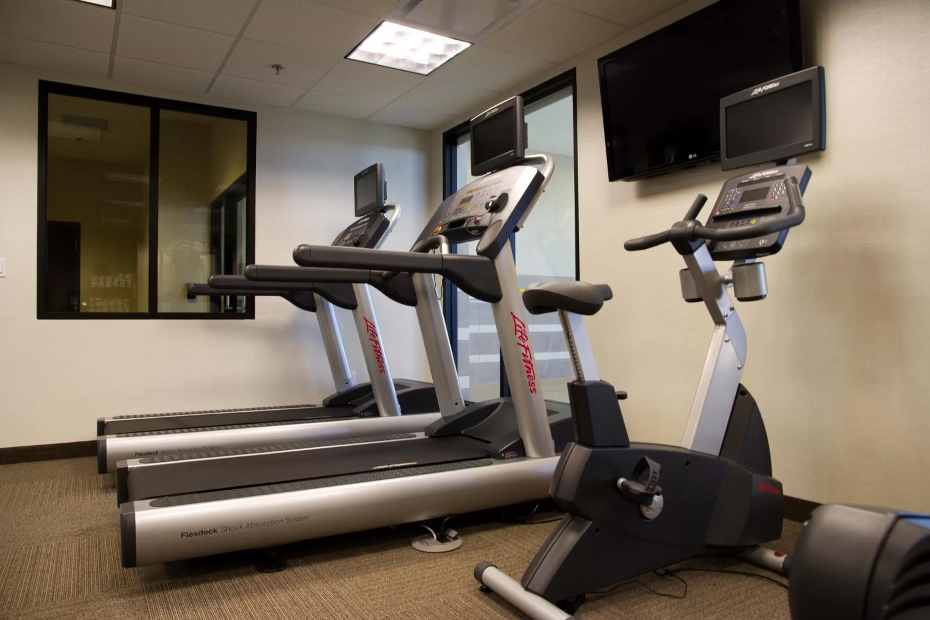 Fitness centre/facilities in Holiday Inn Hotel & Suites Red Deer by IHG