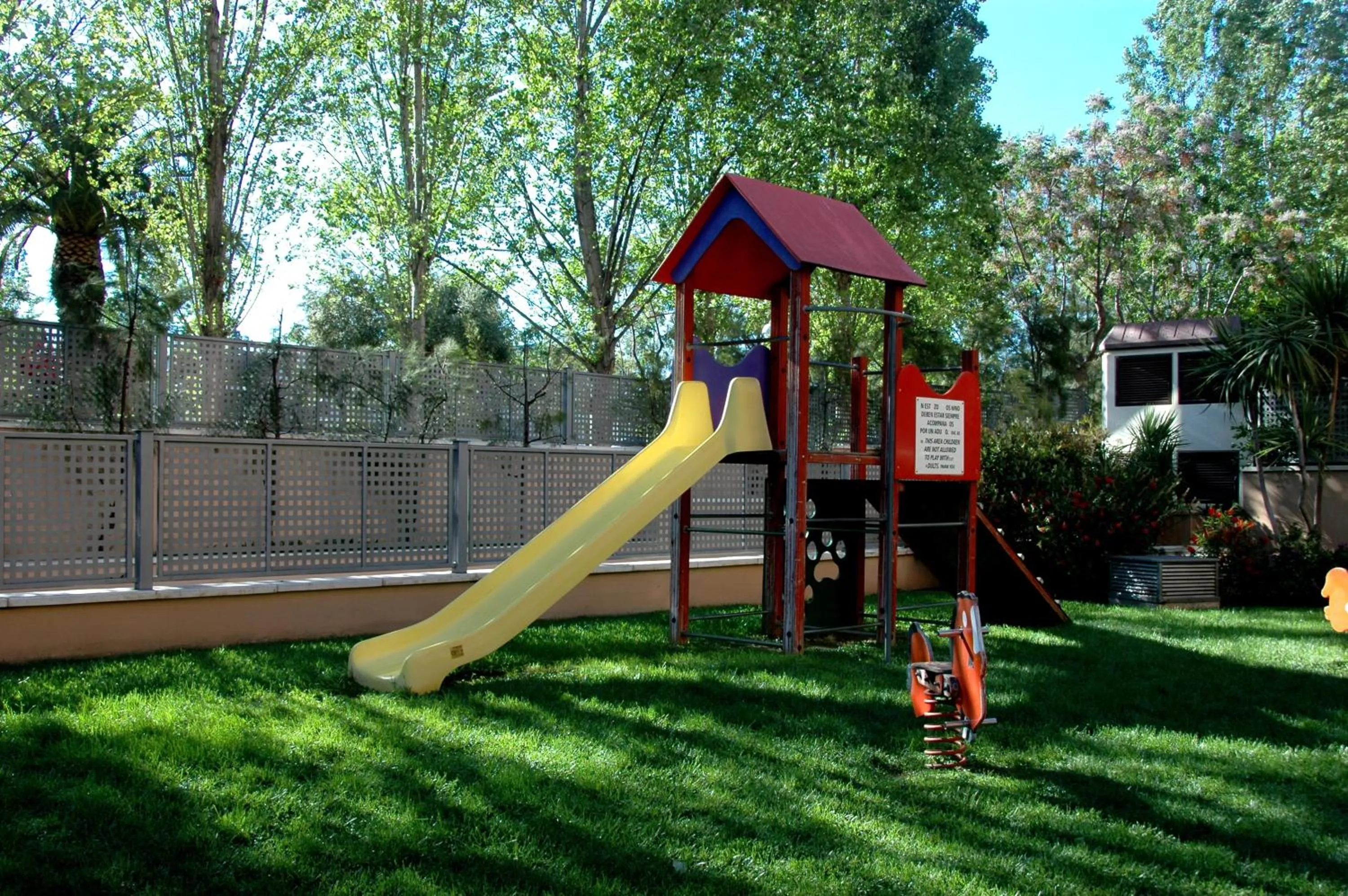 Children play ground in Hotel California Palace