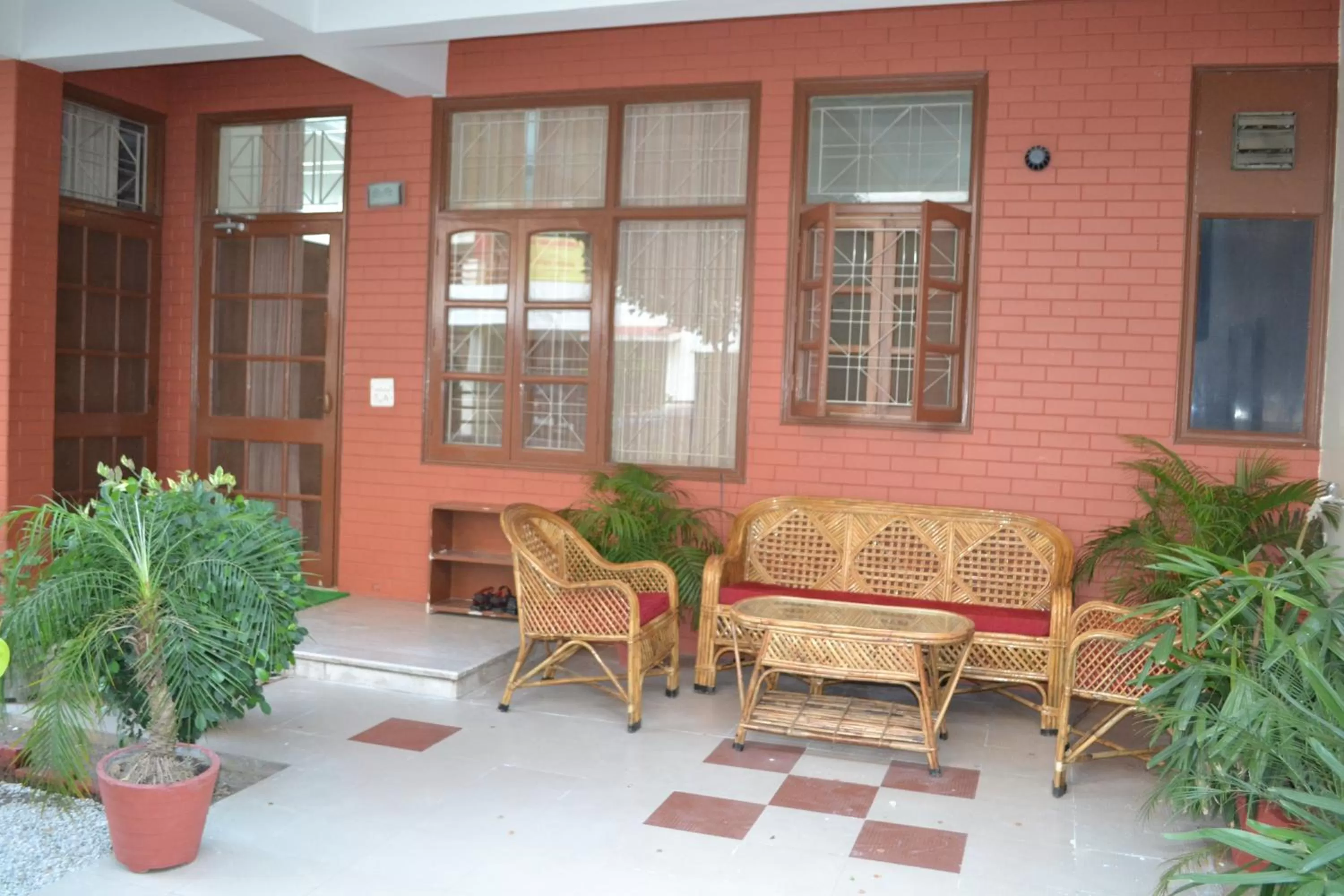 Balcony/Terrace in Raj Cottage Ganga Vatika