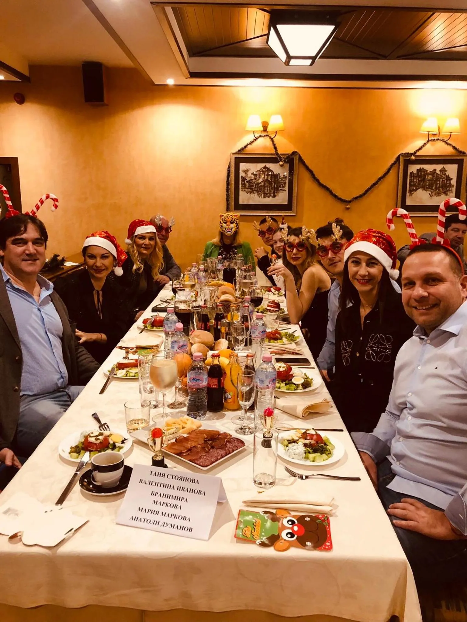 Food and drinks in Evelina Palace Hotel