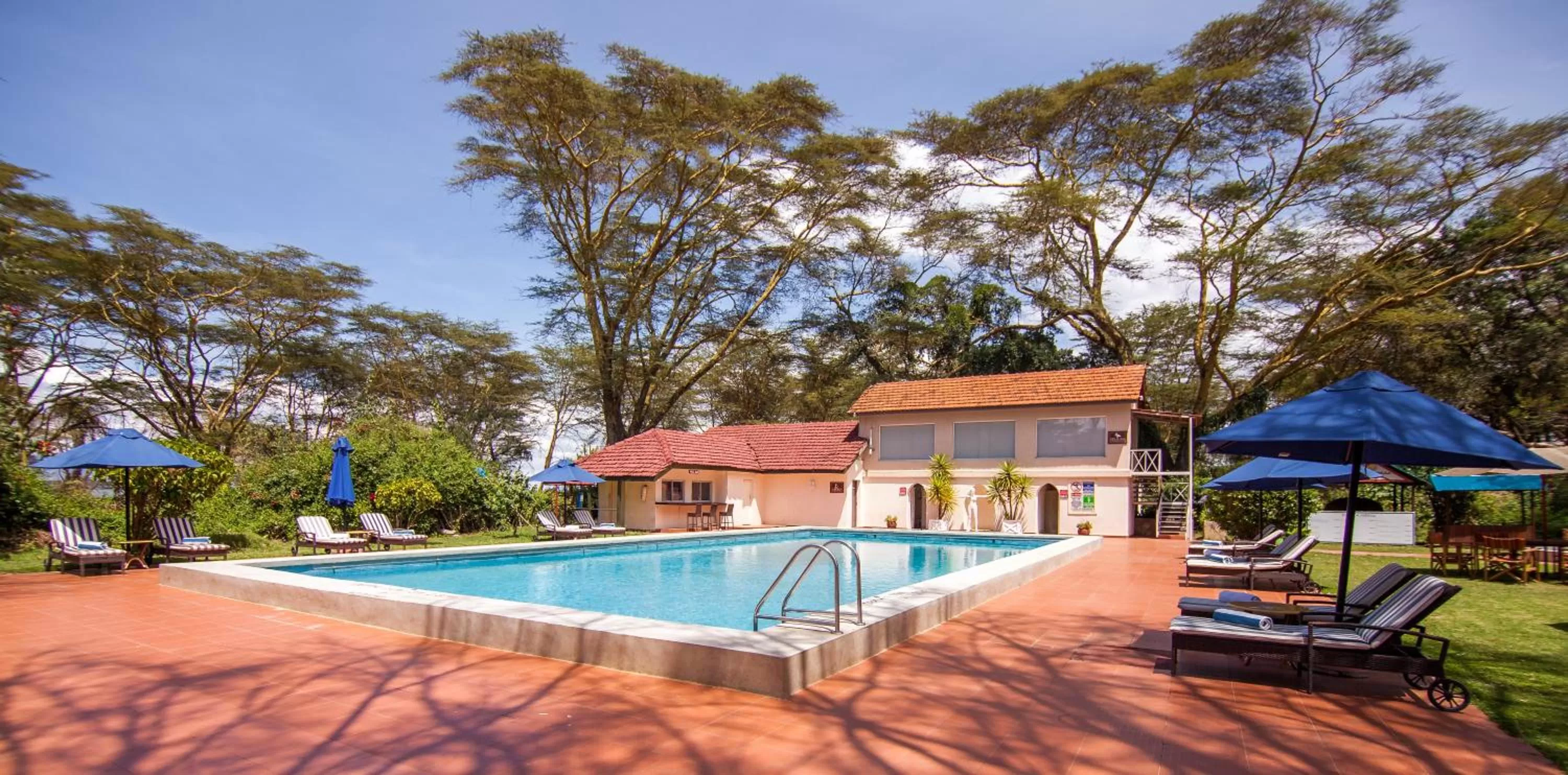 Pool view in Muthu Lake Naivasha Country Club, Naivasha