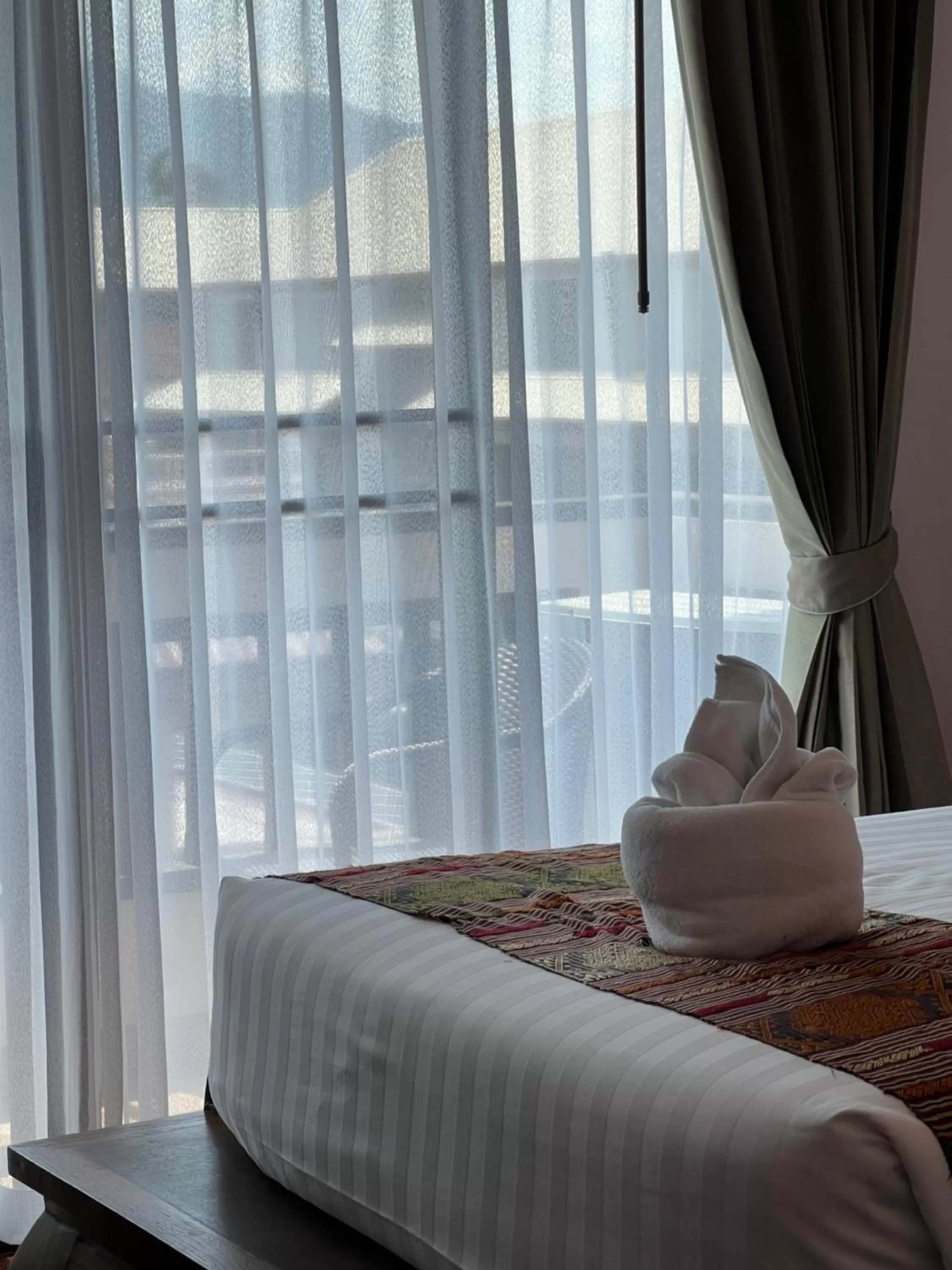 Bed in Pha Thai House