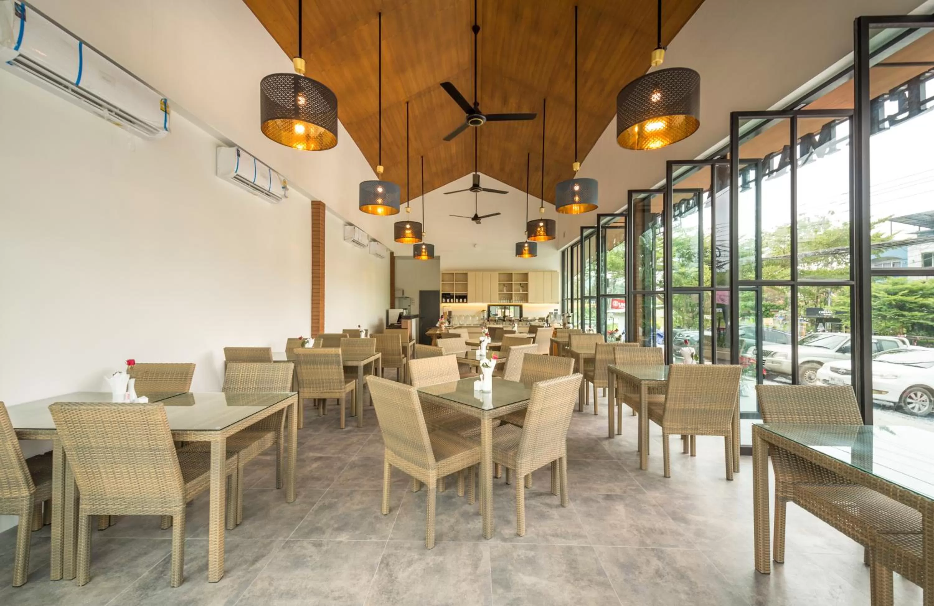 Restaurant/places to eat in Cher​mantra​ Aonang​ Resort & Pool​ Suite