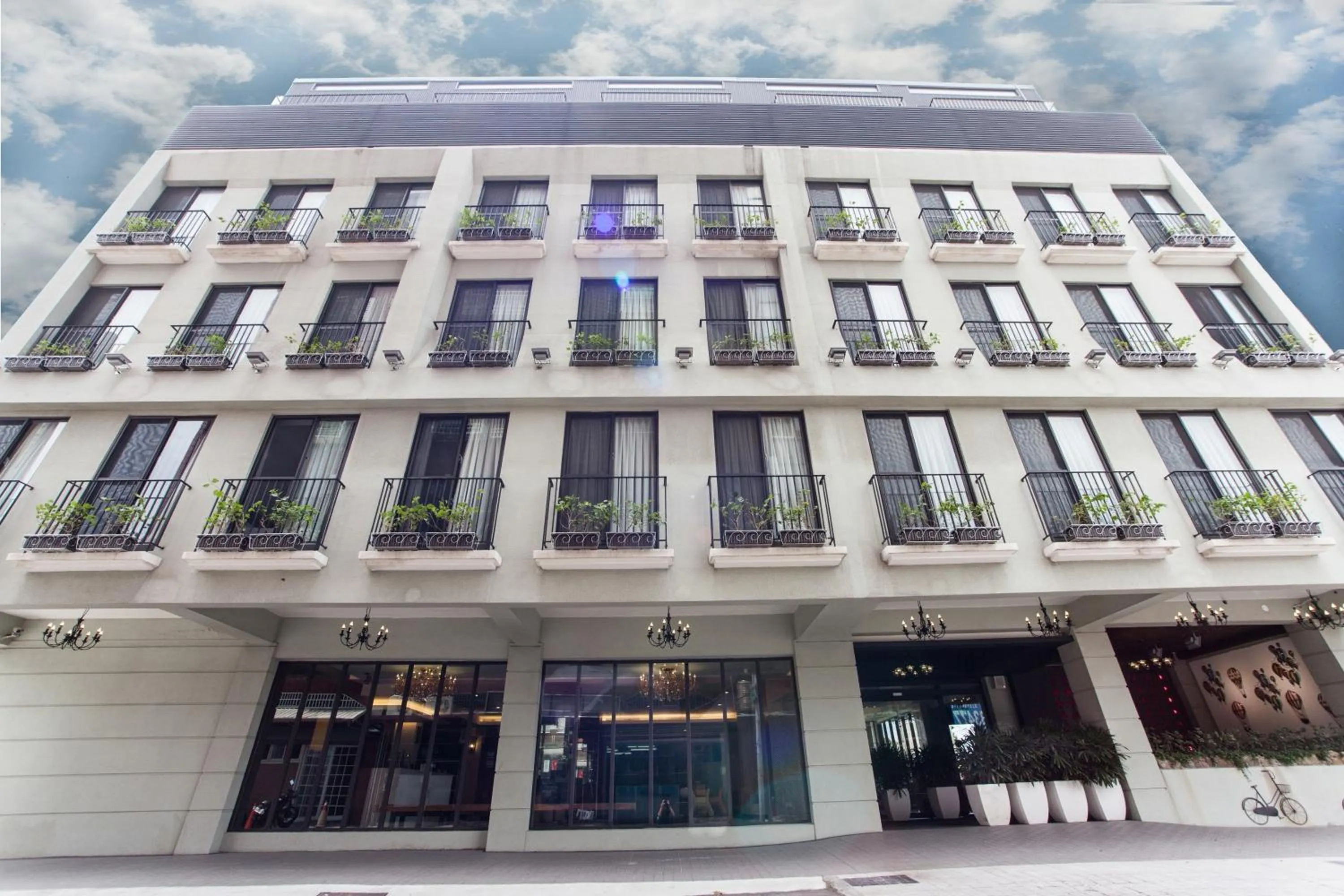 Facade/entrance in Hotel Les Champs Hualien