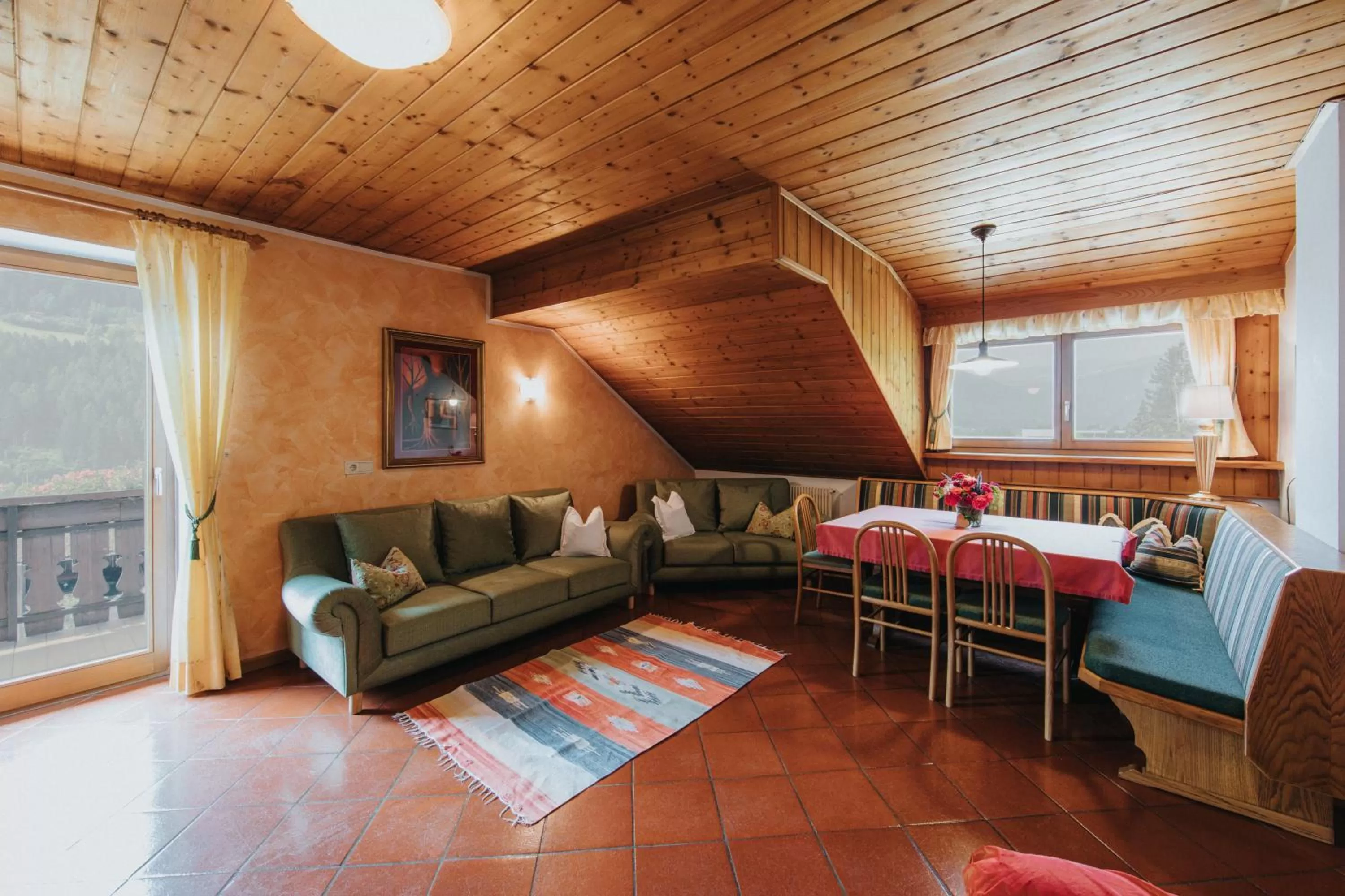 Living room, Seating Area in Residence Obermoarhof