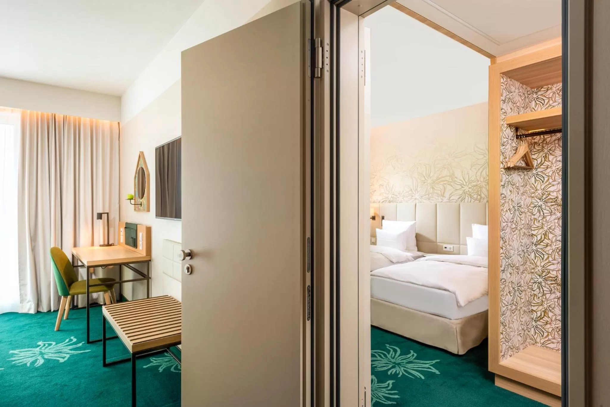 Bed in Mövenpick Hotel Stuttgart Messe & Congress