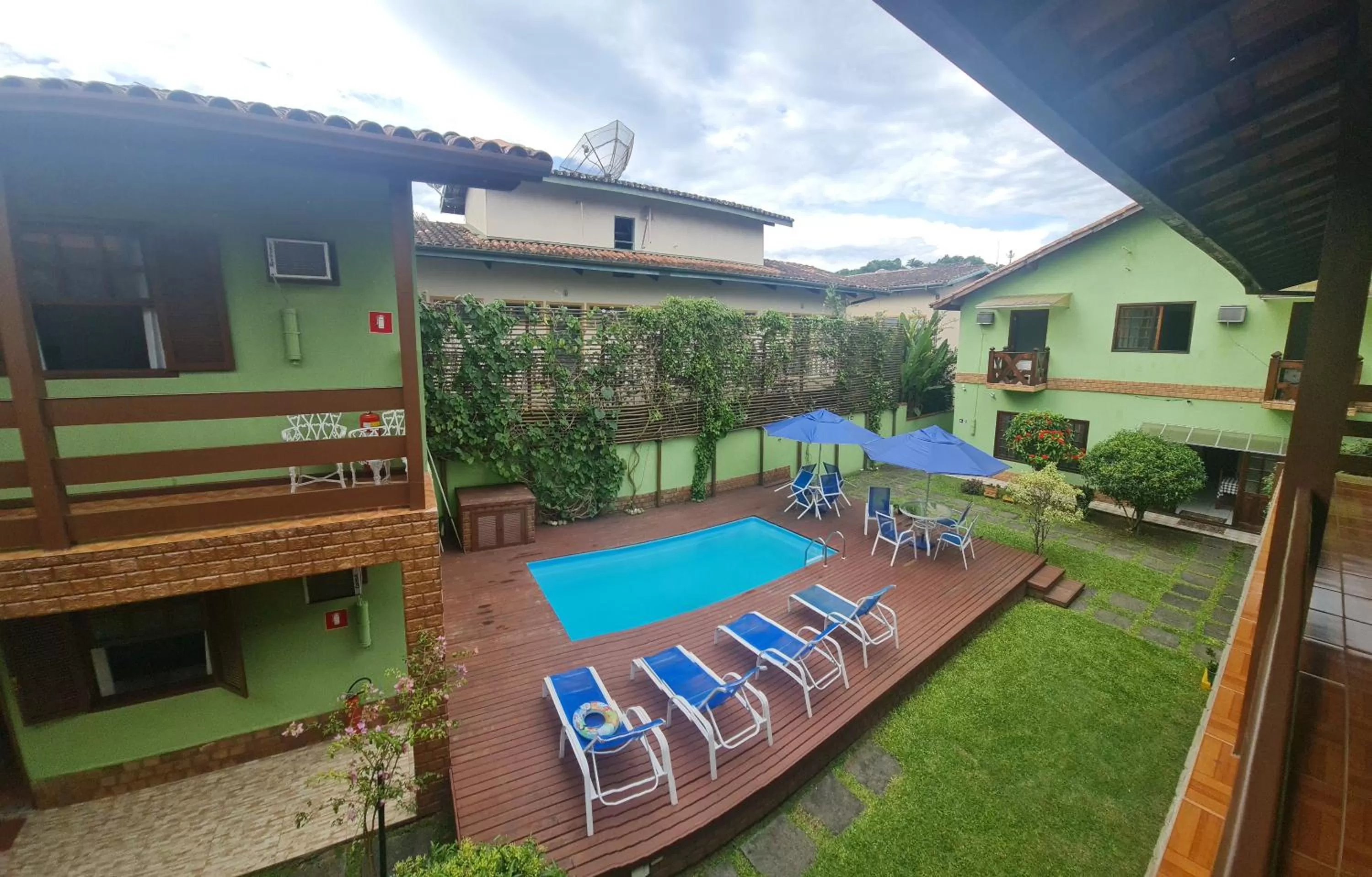 Garden in Pousada Flor de Paraty