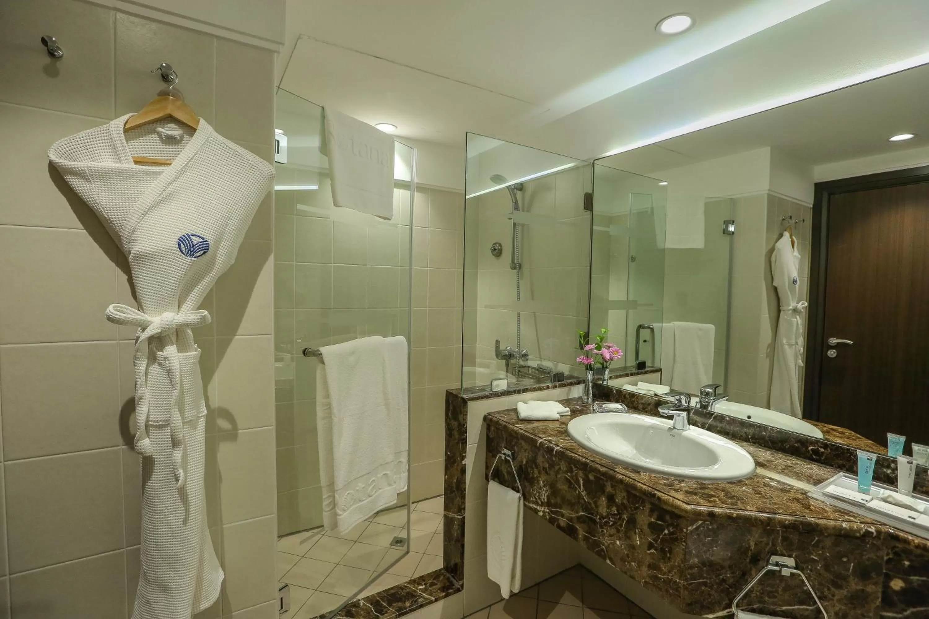 Bathroom in Al Maha Arjaan by Rotana
