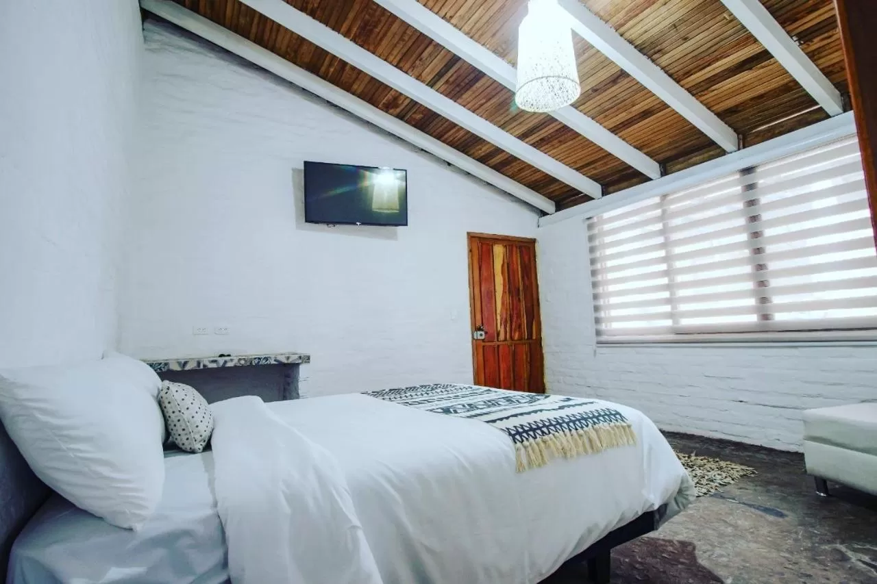 Bed in Rústic Quinta La Aurora